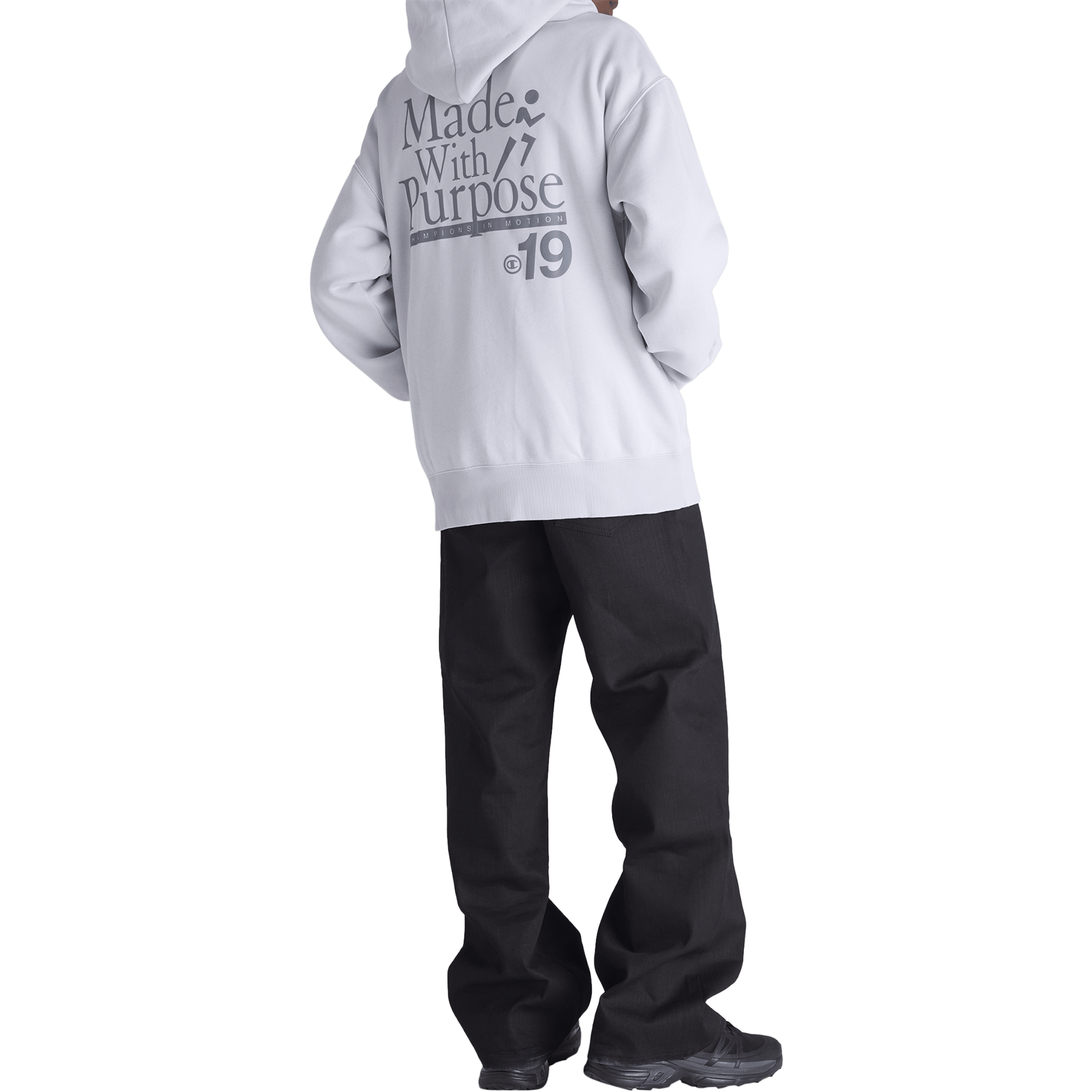 Mens Champion Graphic Shop Hoodie
