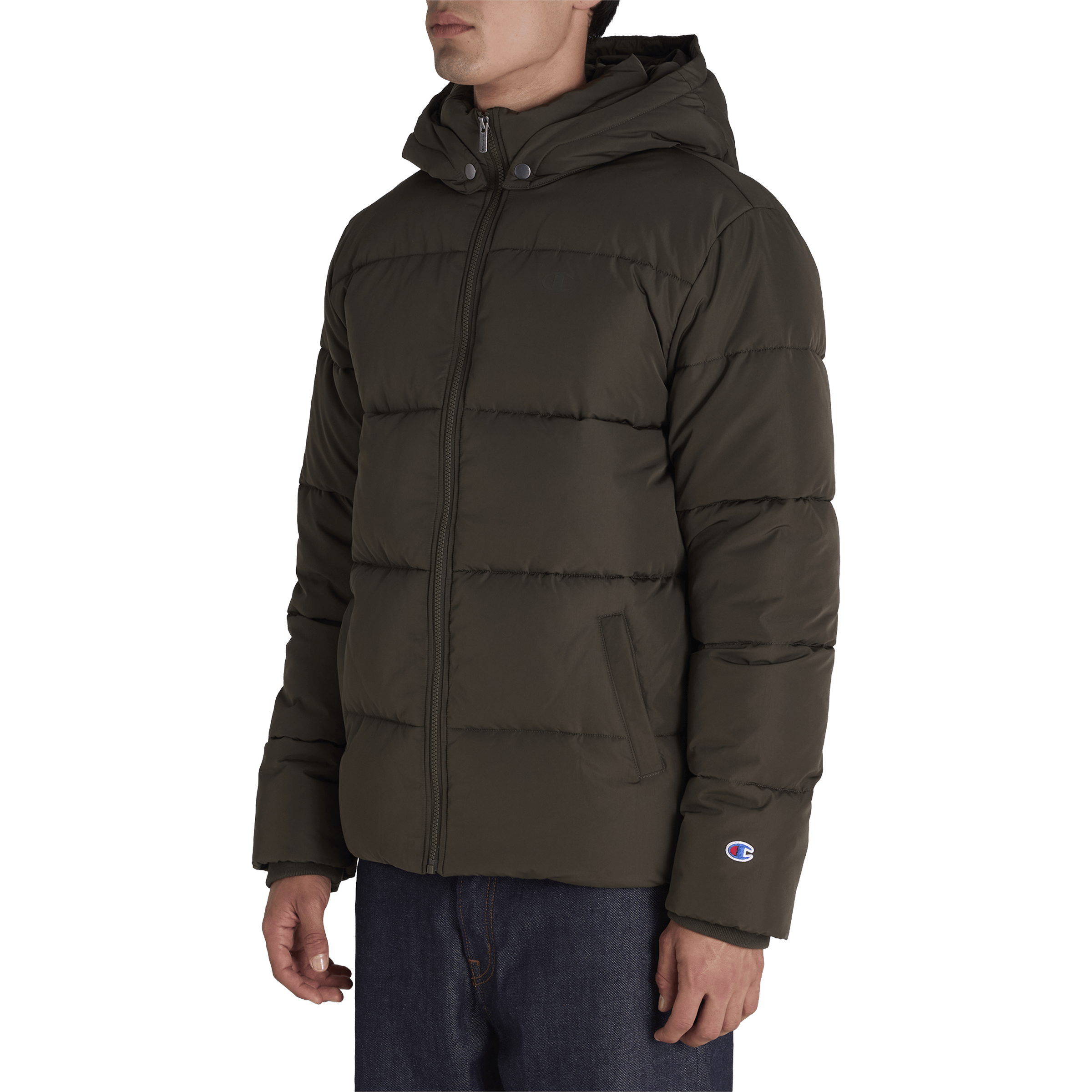 Mens Champion Puffer Jacket