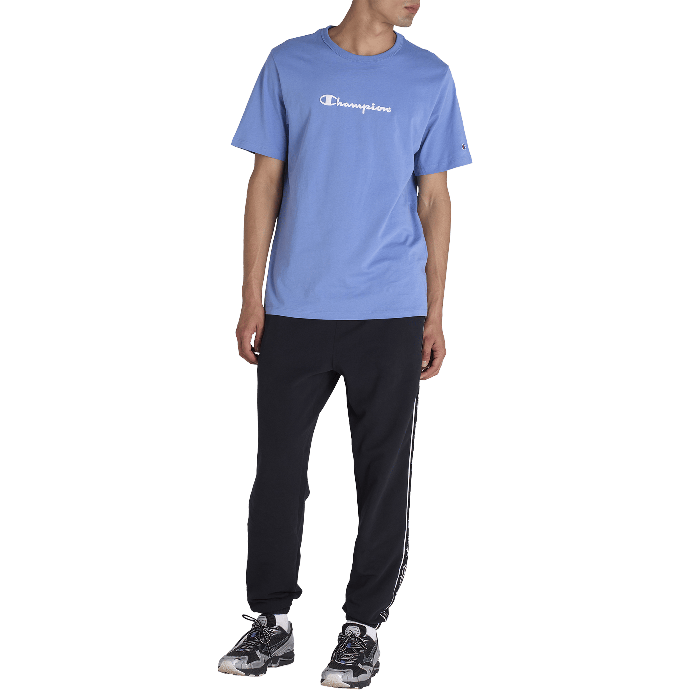Mens Champion Lux Taping Track Pants