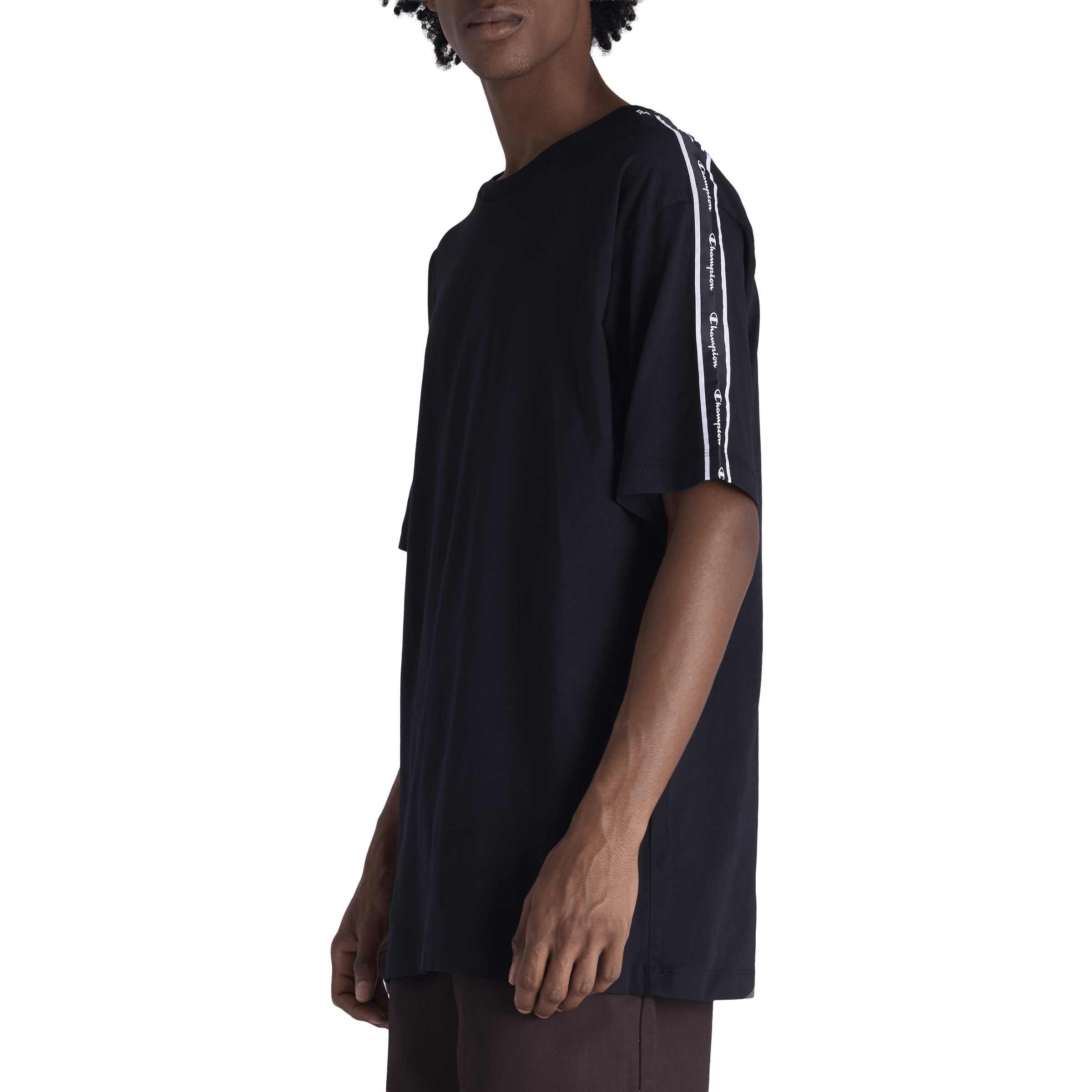 Mens Champion Lux Taping Tee