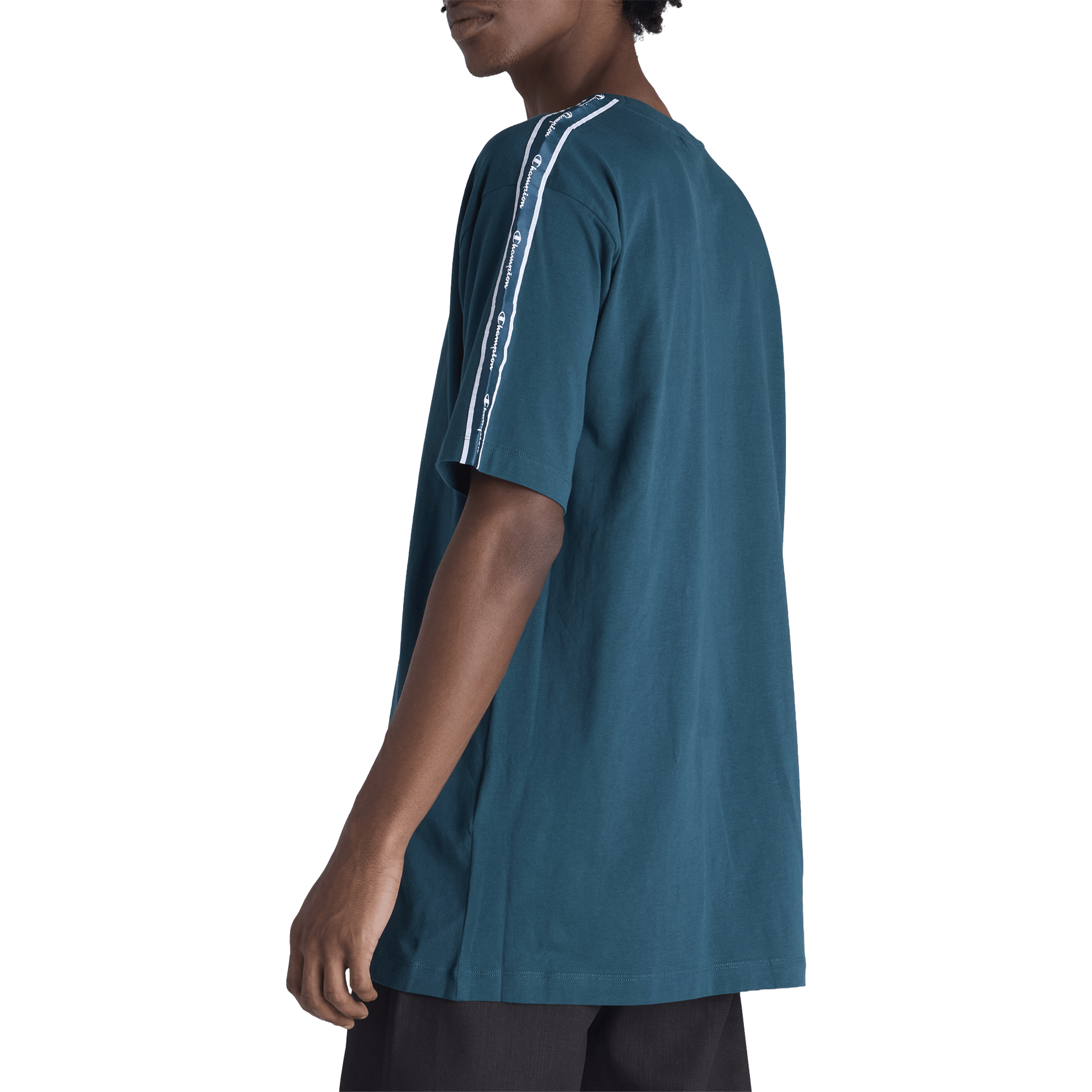 Mens Champion Lux Taping Tee