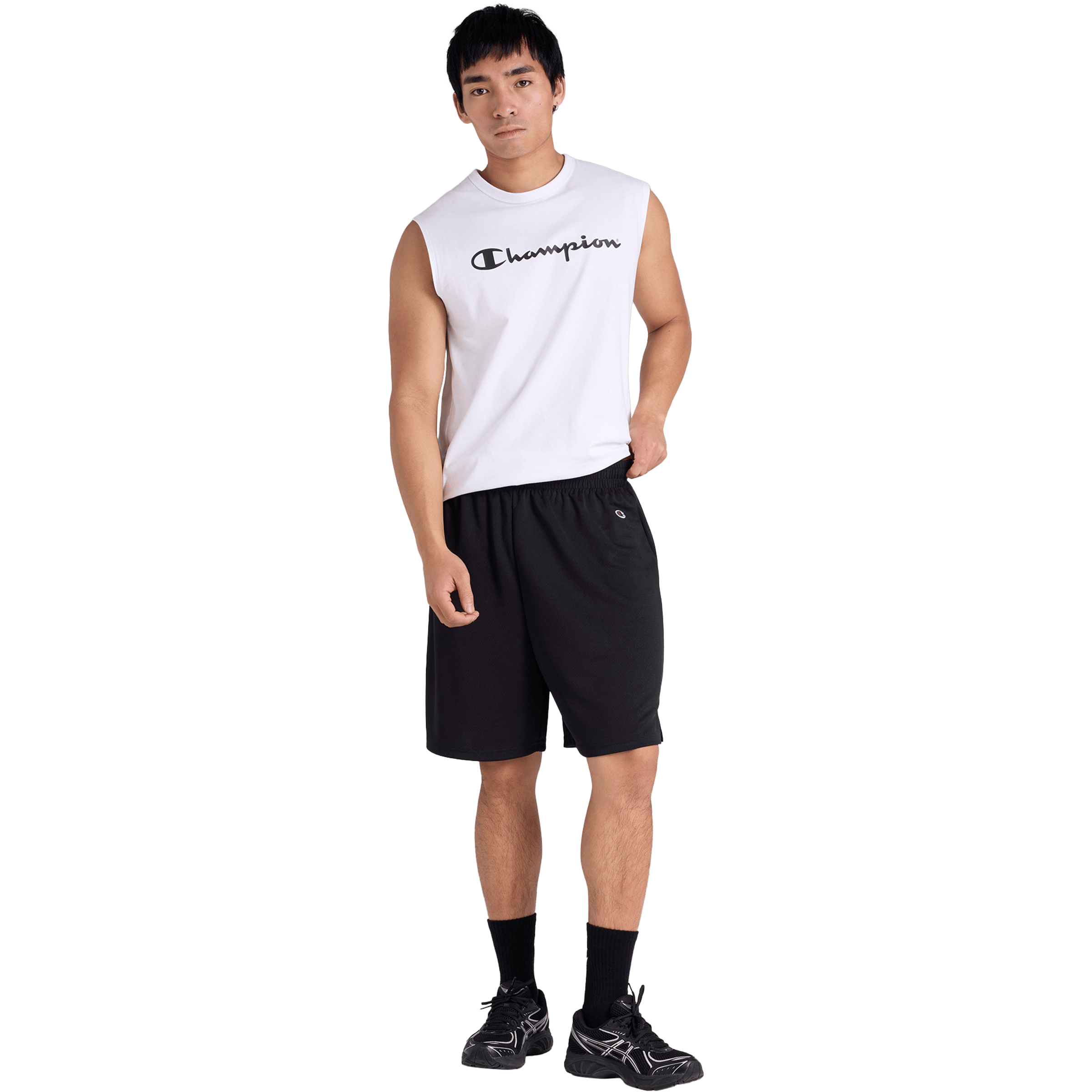 Mens Champion Classic Mesh (7") Basketball Shorts