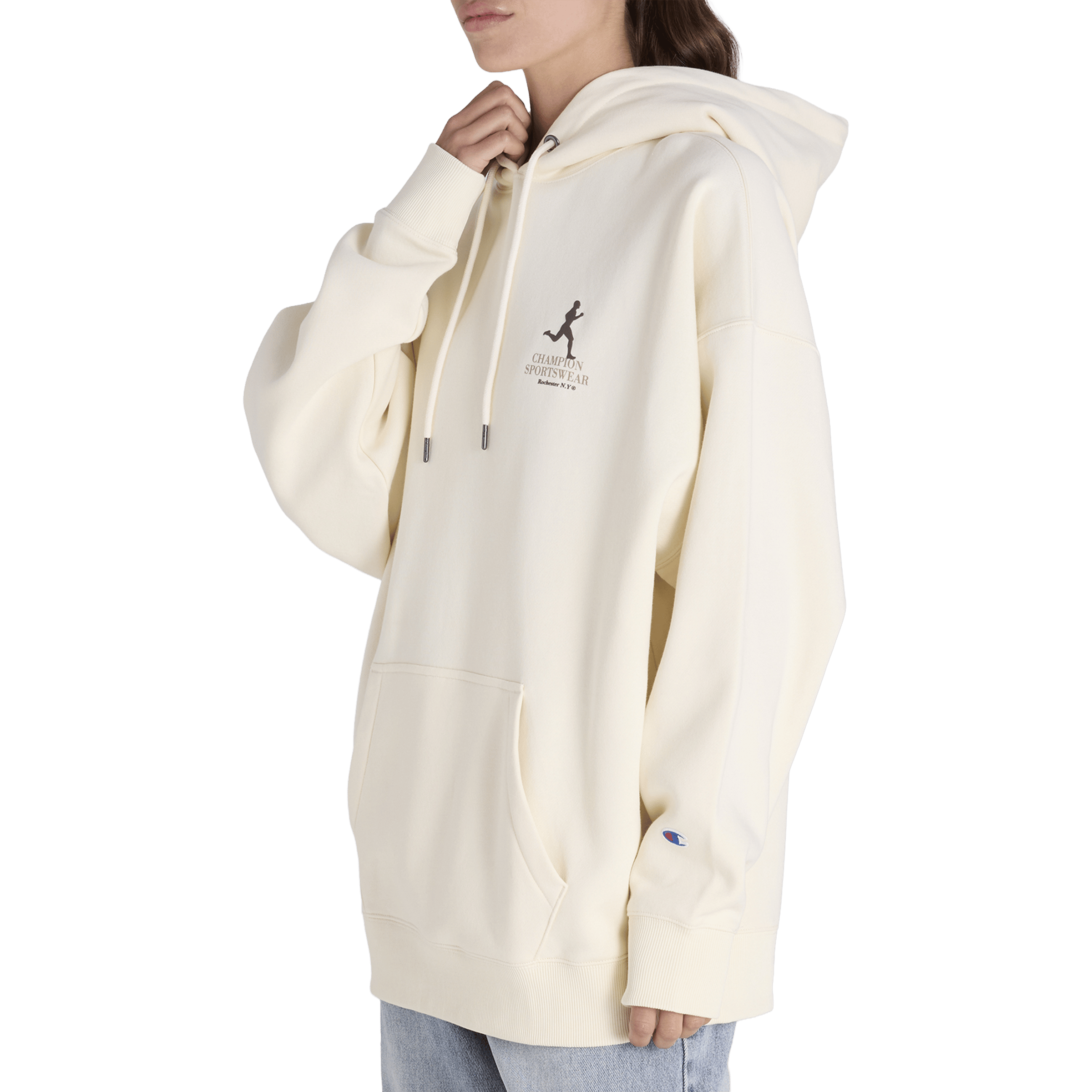 Womens Champion Graphic Shop Hoodie