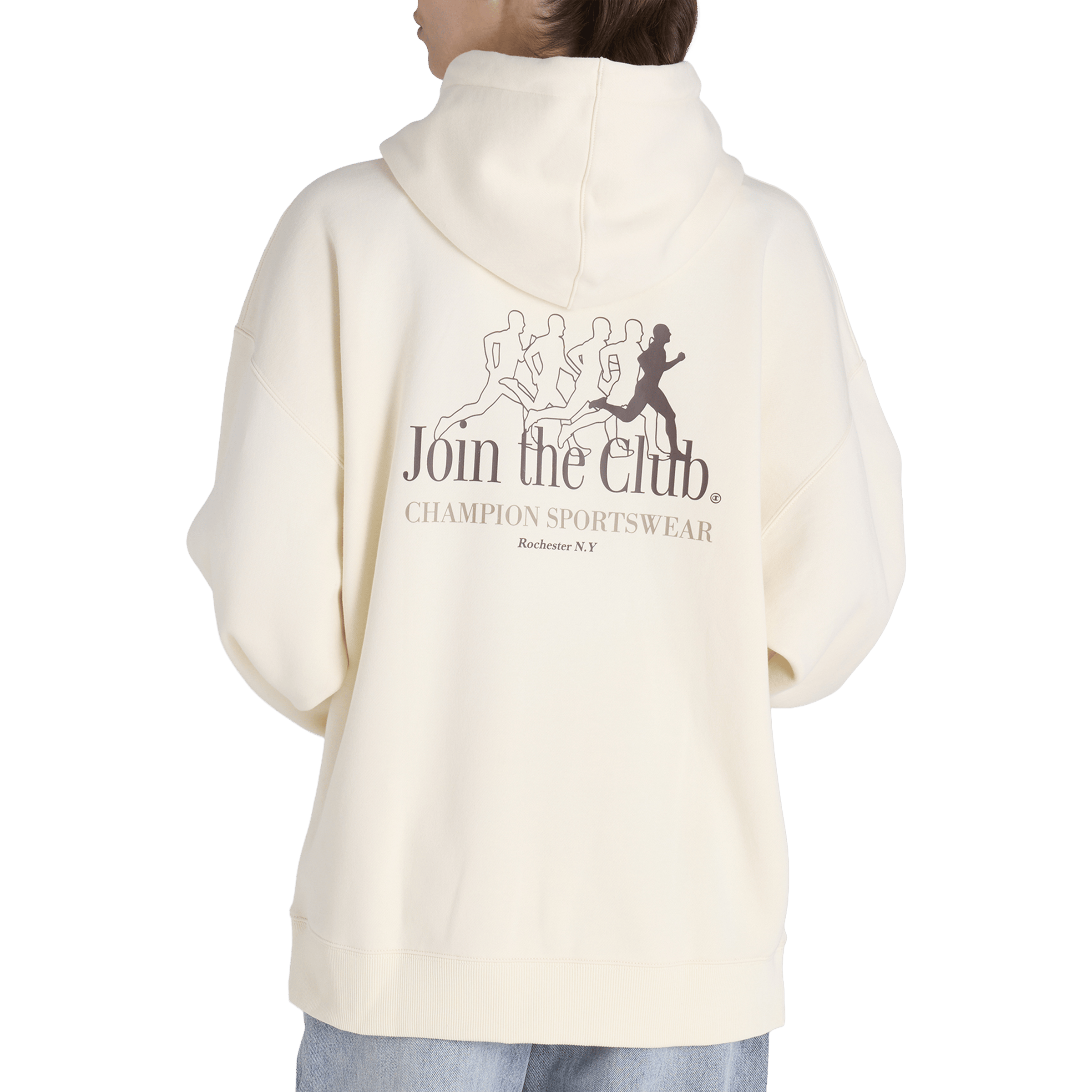 Womens Champion Graphic Shop Hoodie