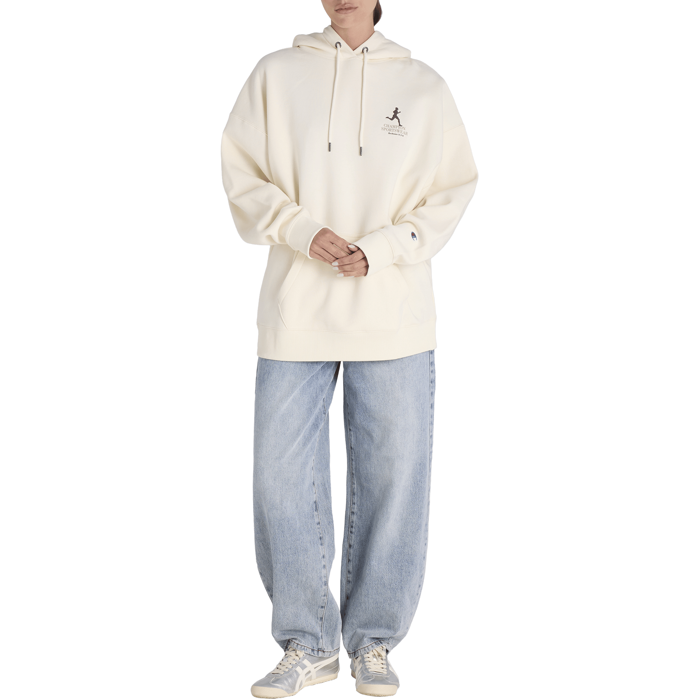 Womens Champion Graphic Shop Hoodie