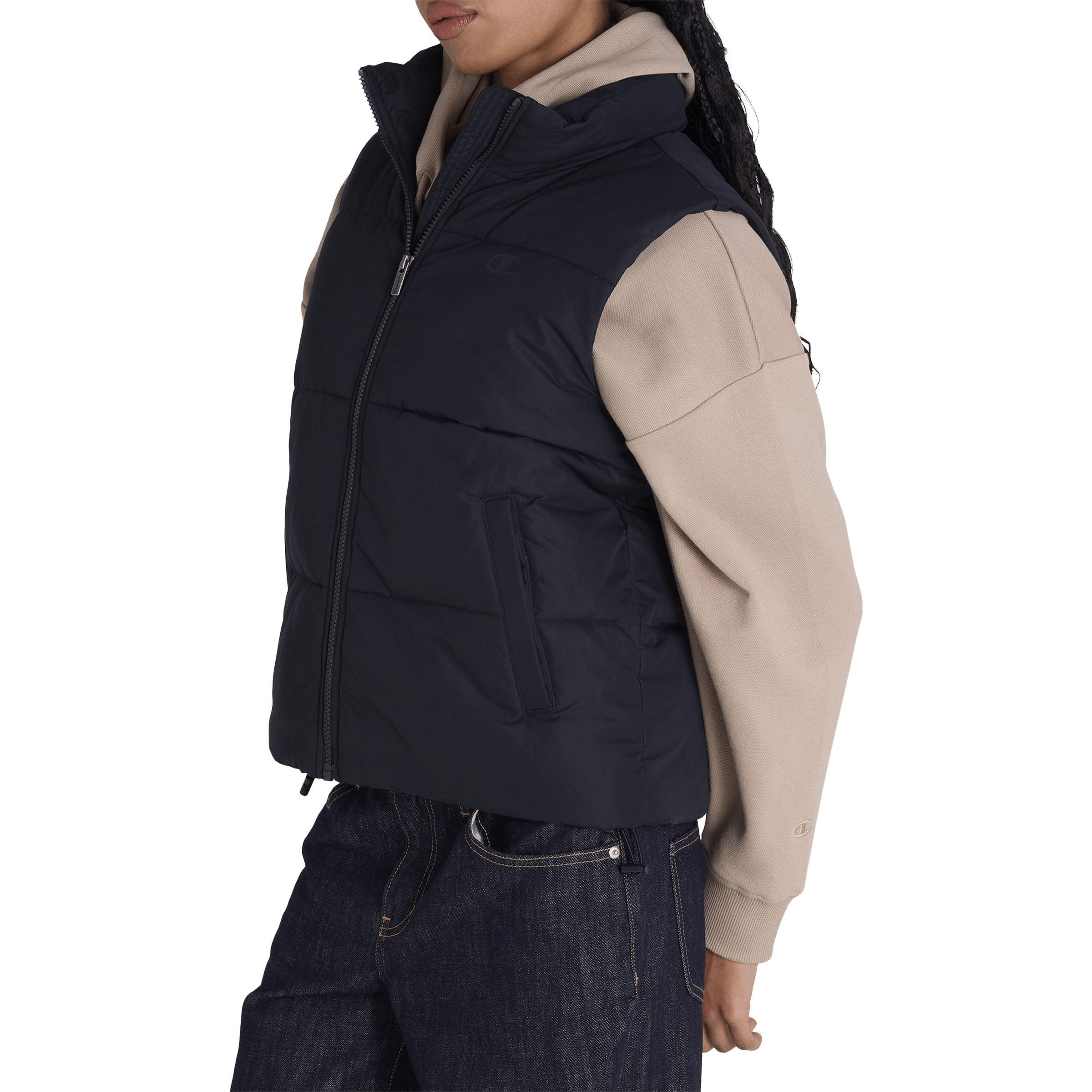 Womens Champion Rochester Athletic Puffer Vest