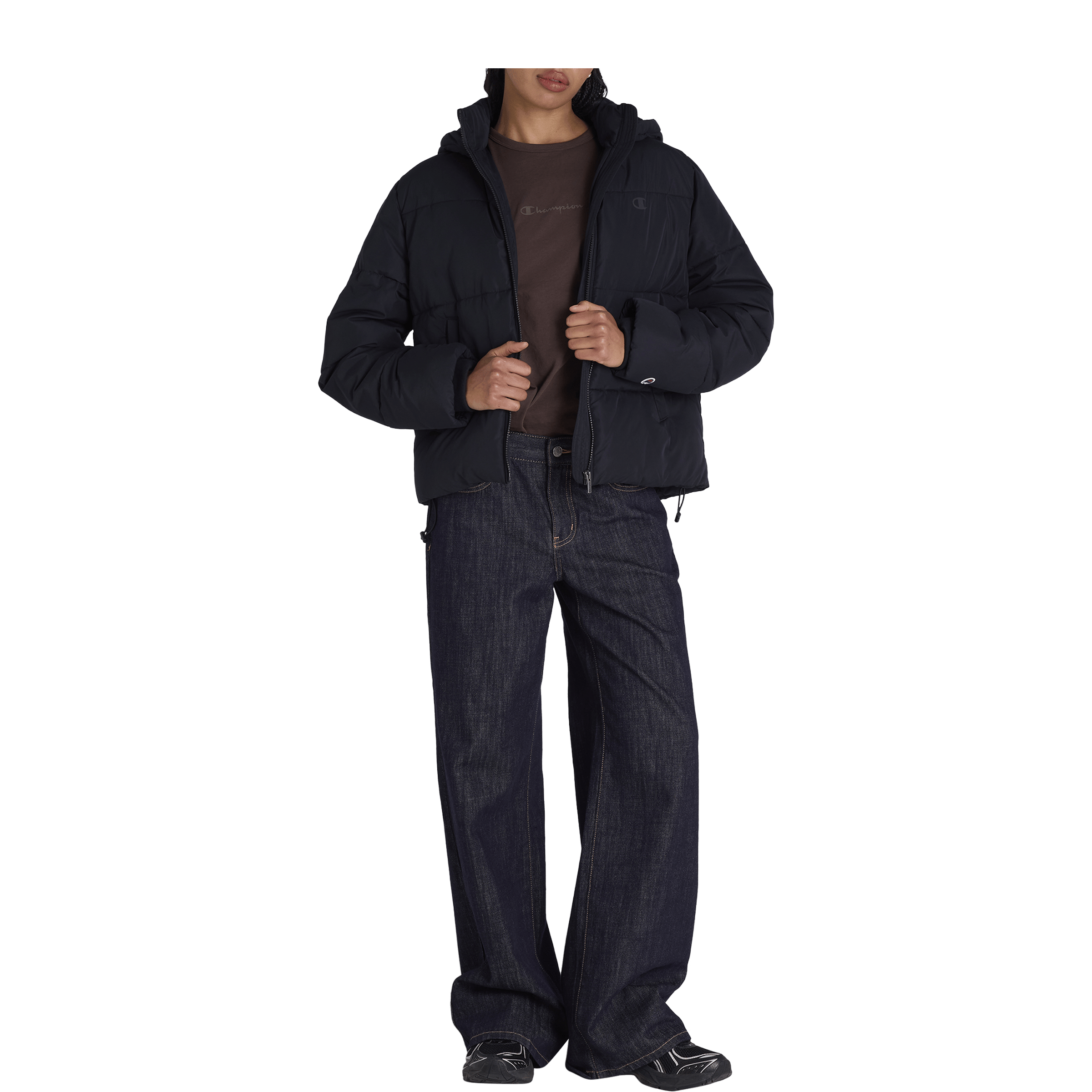 Womens Champion Rochester Athletic Puffer Jacket