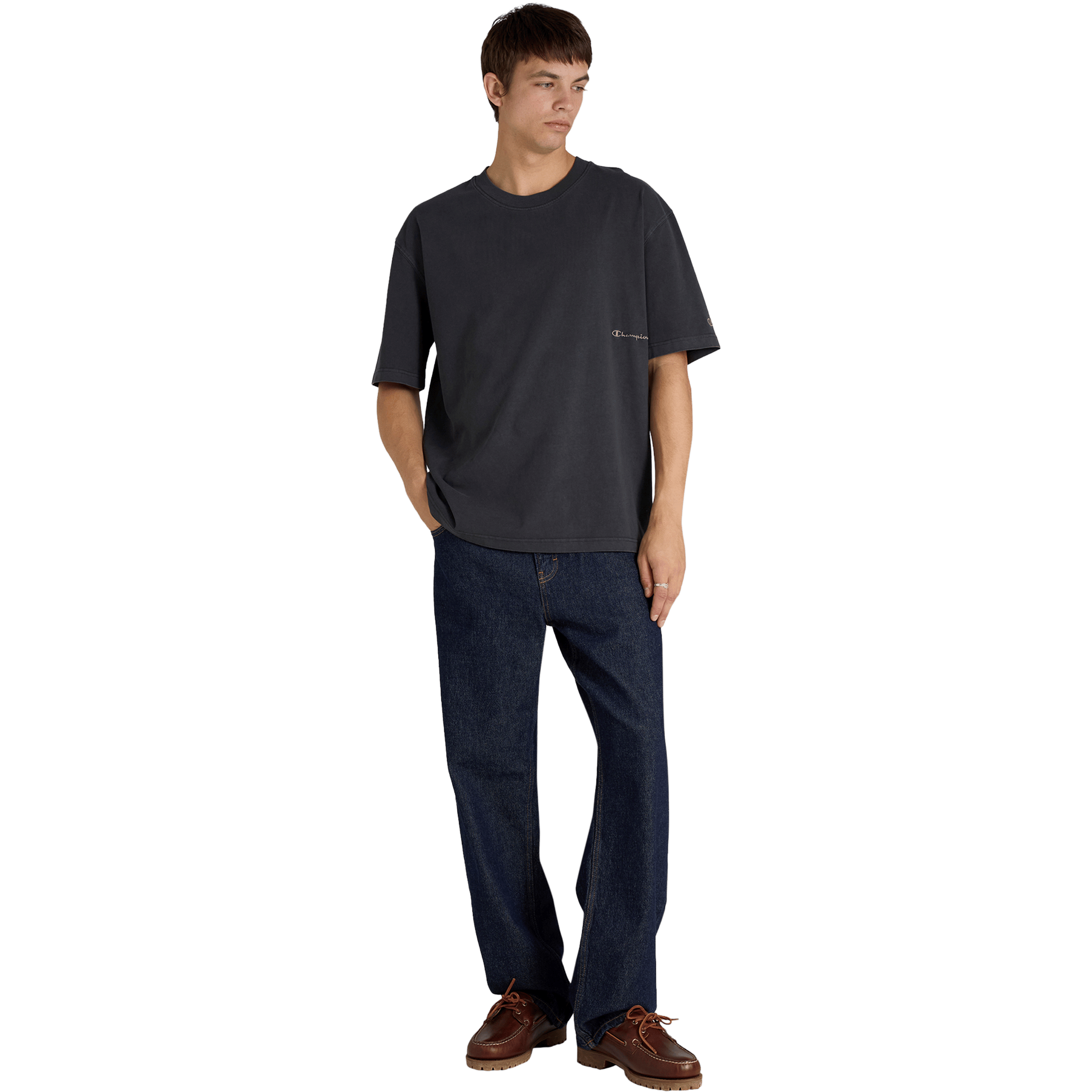 Mens Champion Vintage Wash Tee