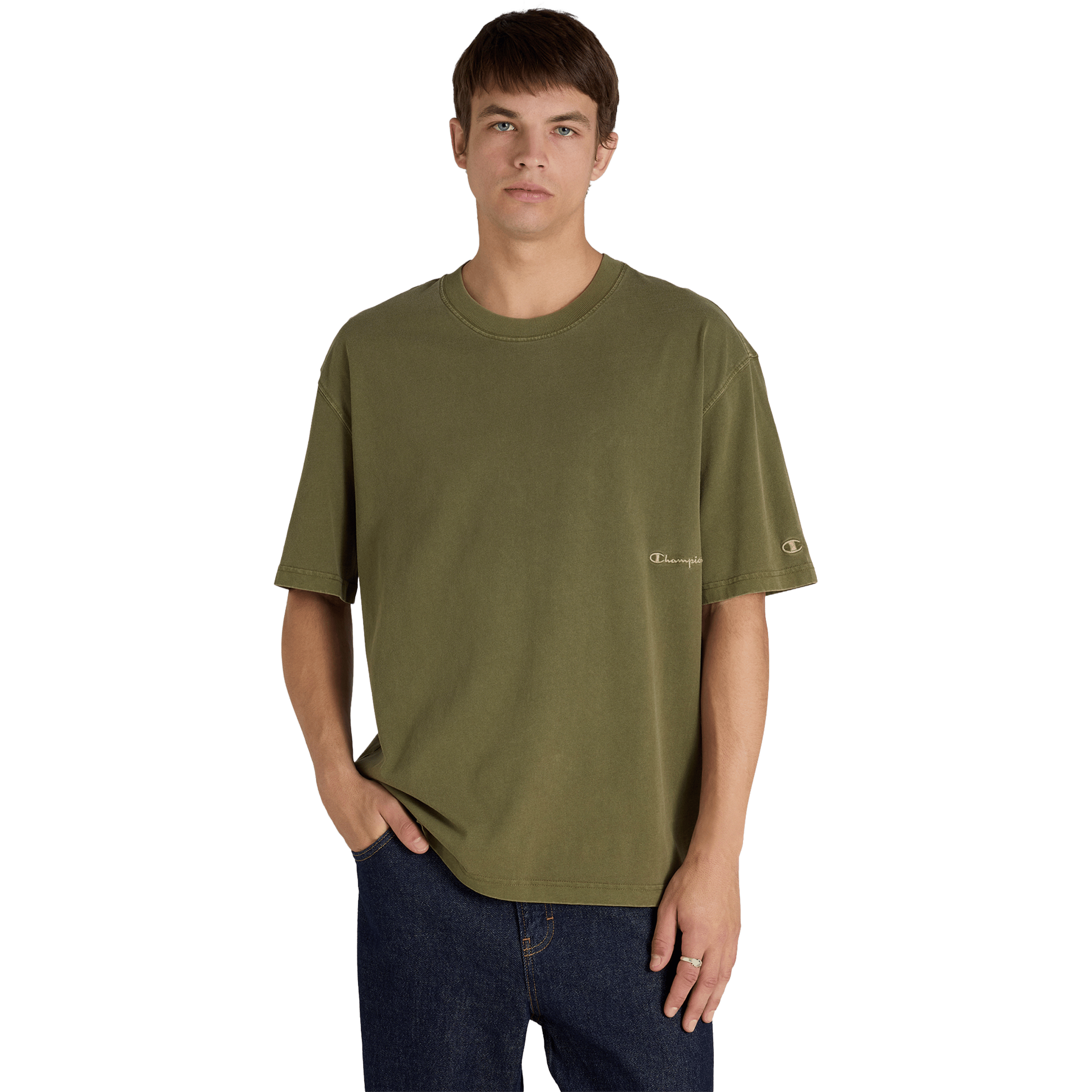 Mens Champion Vintage Wash Tee