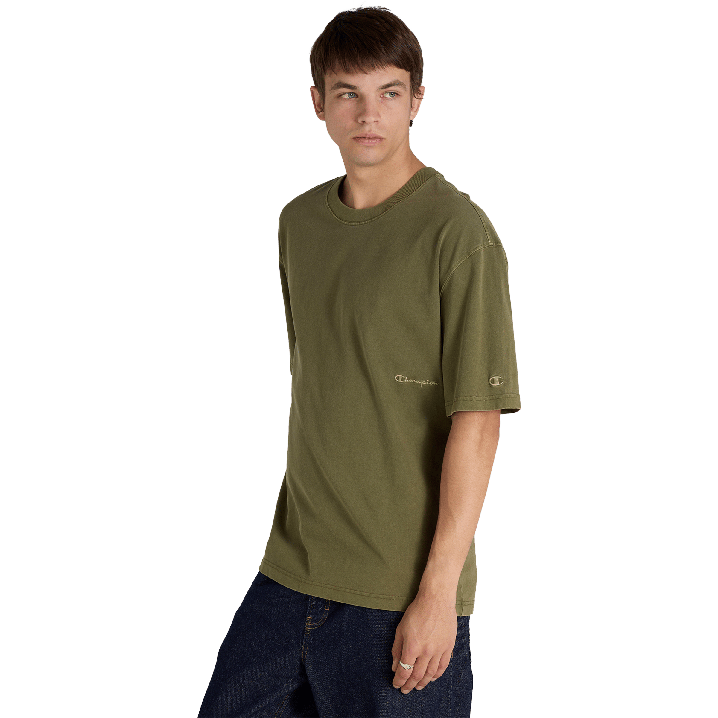 Mens Champion Vintage Wash Tee
