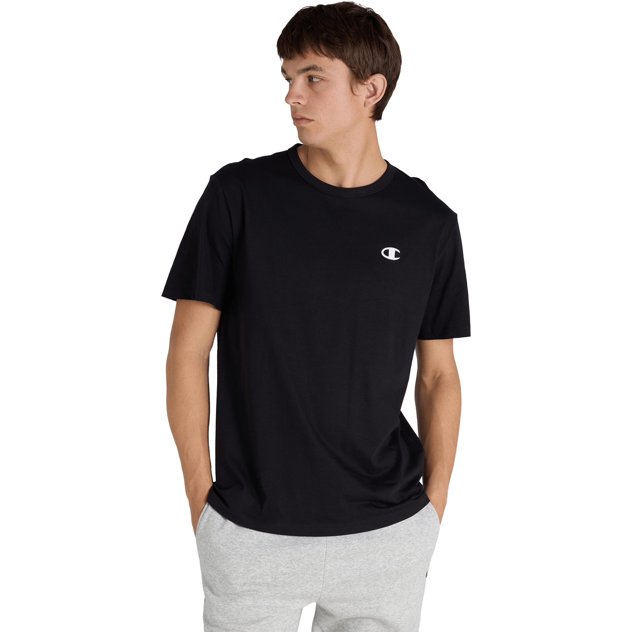 Mens Champion Puff Script Tee
