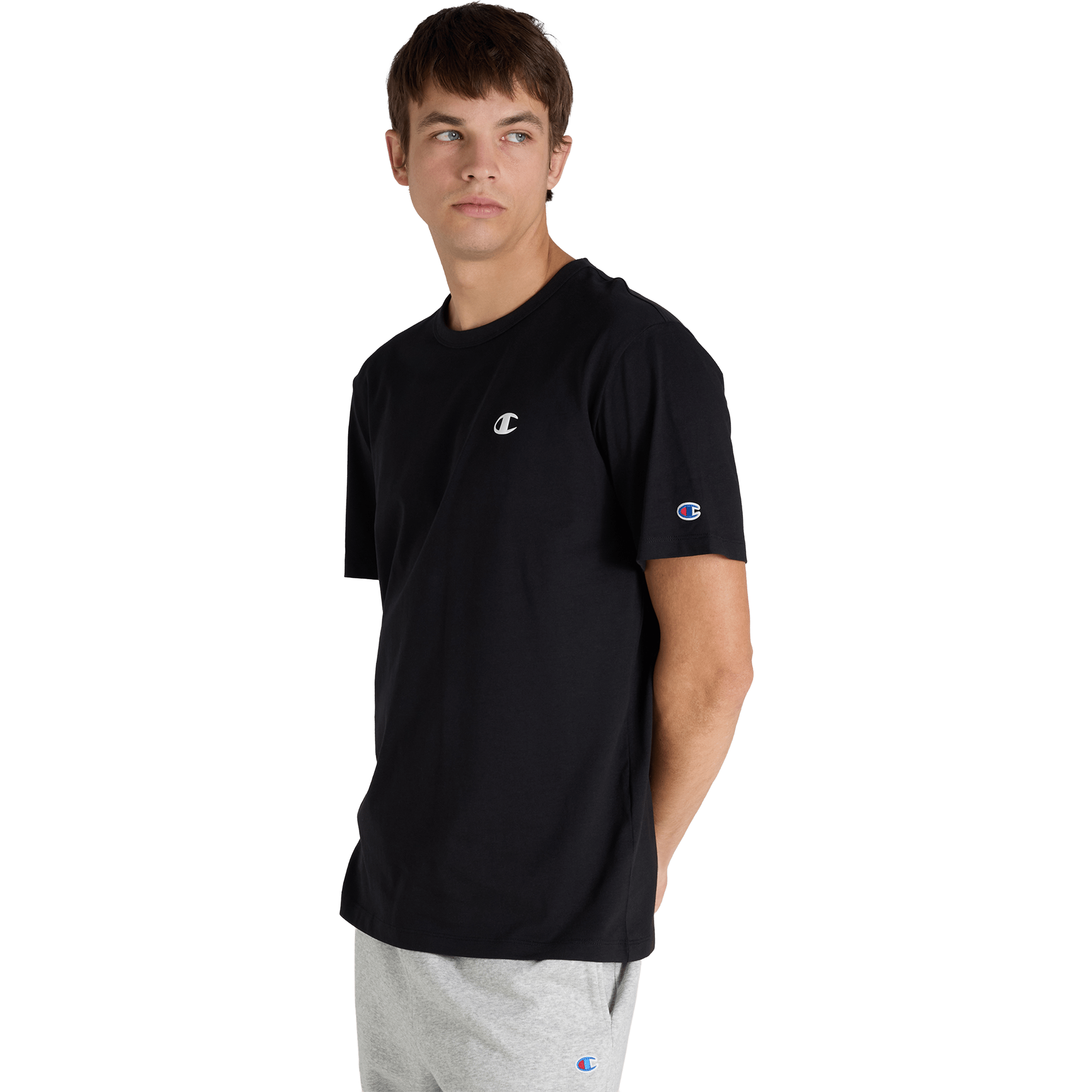 Mens Champion Puff Script Tee