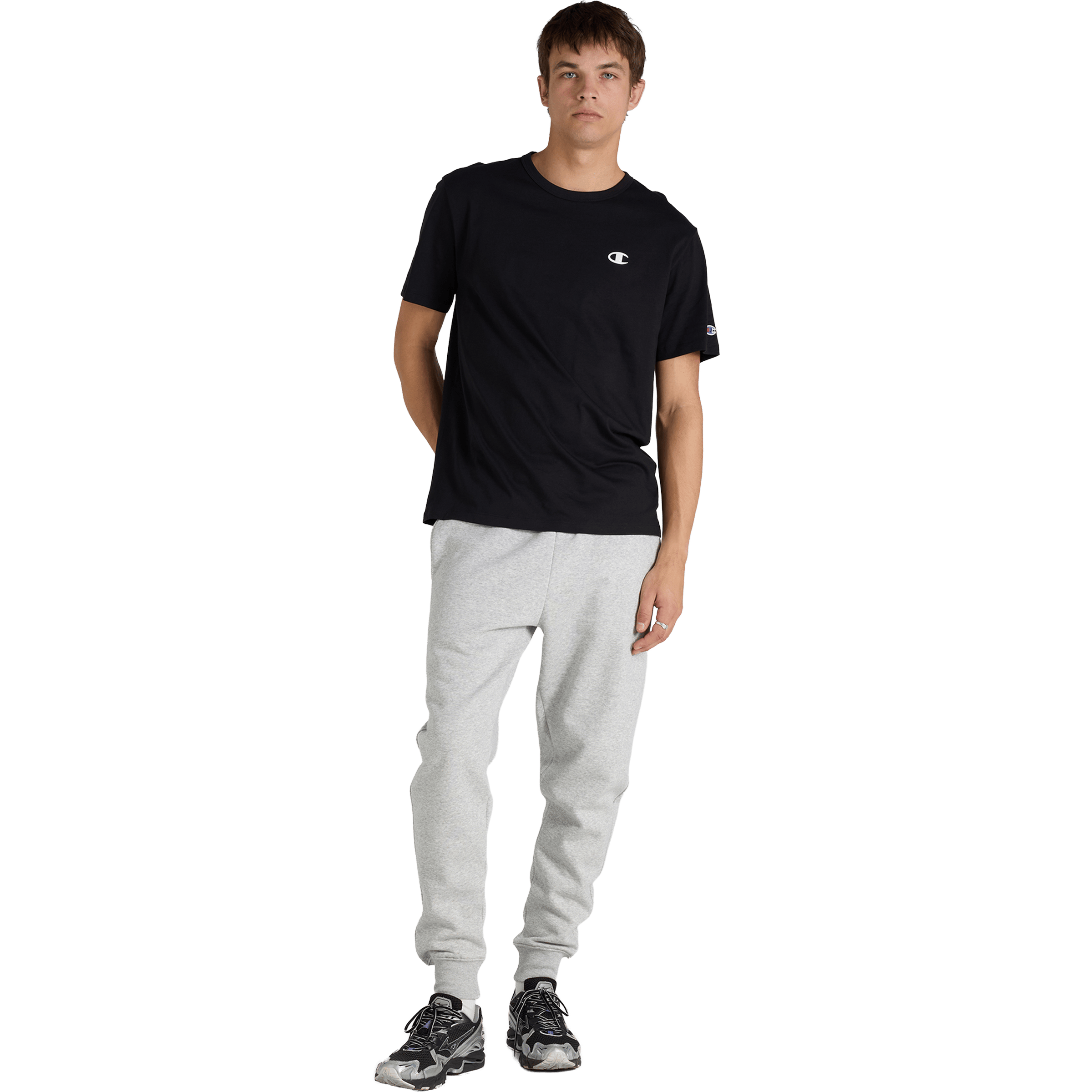 Mens Champion Puff Script Tee