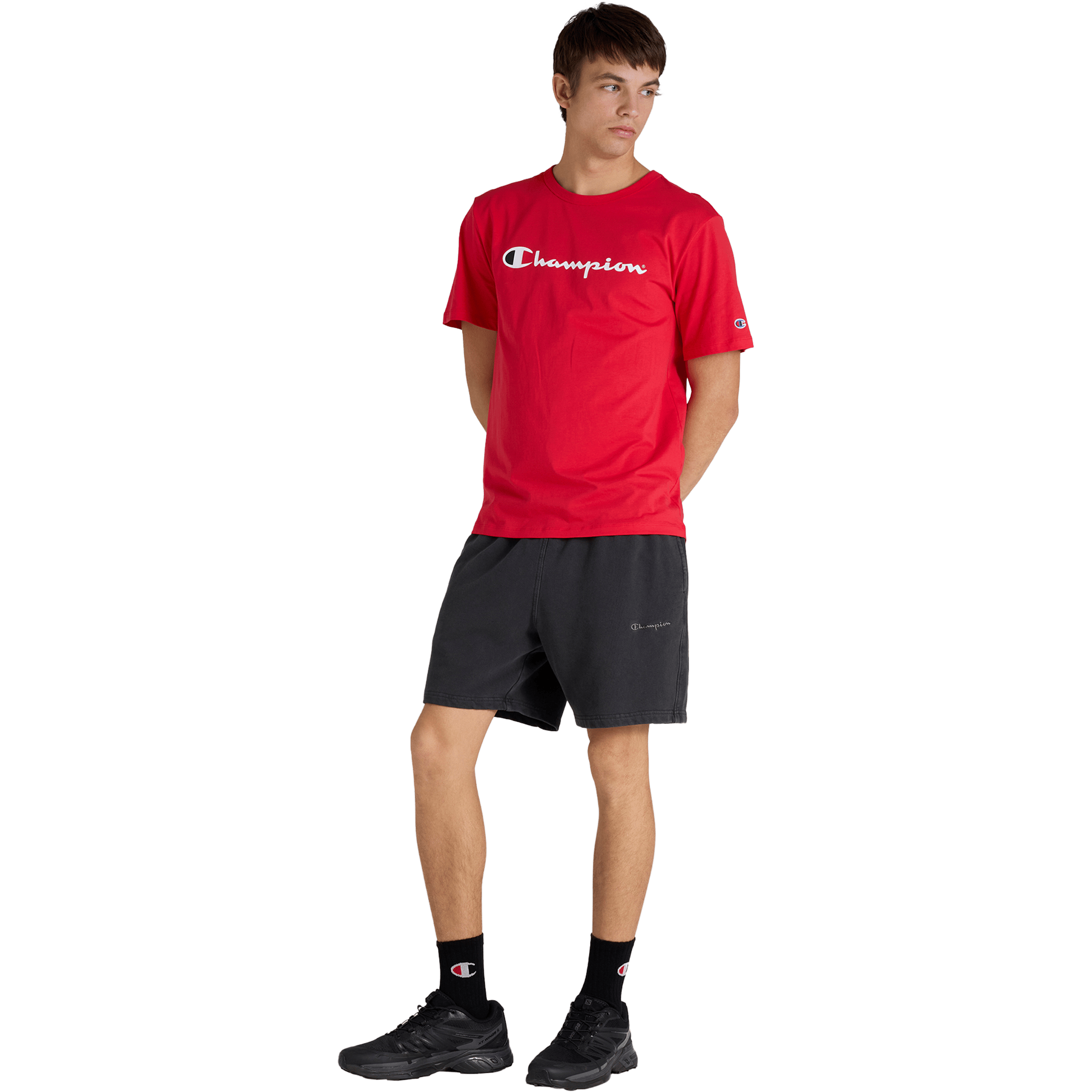 Mens Champion Rochester Vintage Wash (7") Shorts