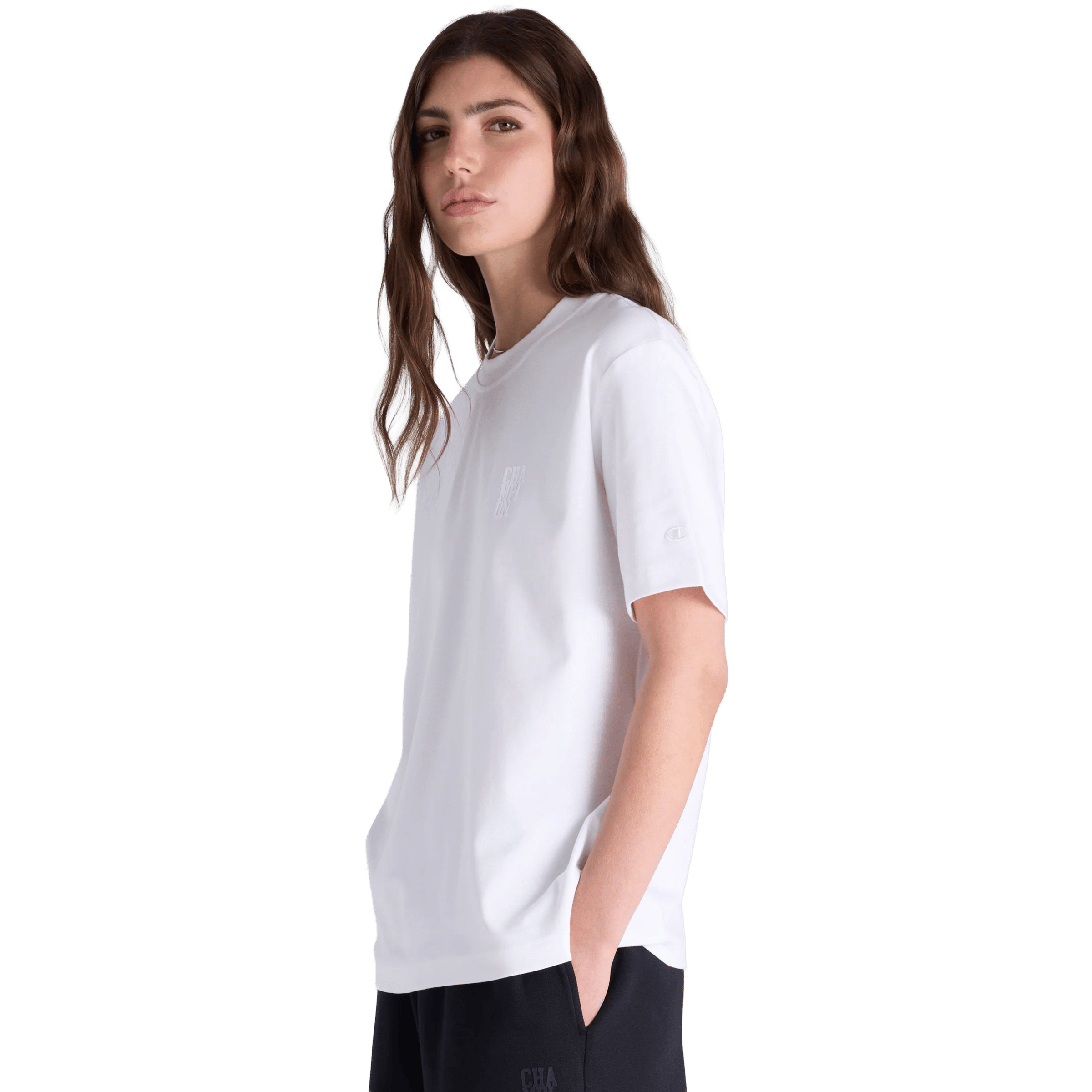 Womens Champion Rochester Base Graphic Tee