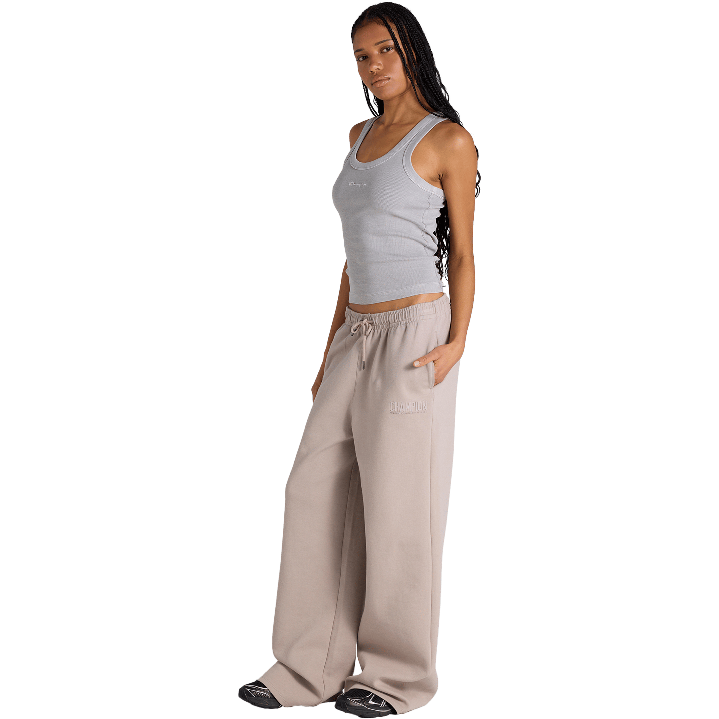 Womens Champion Rochester Base Wide Leg Trackpants