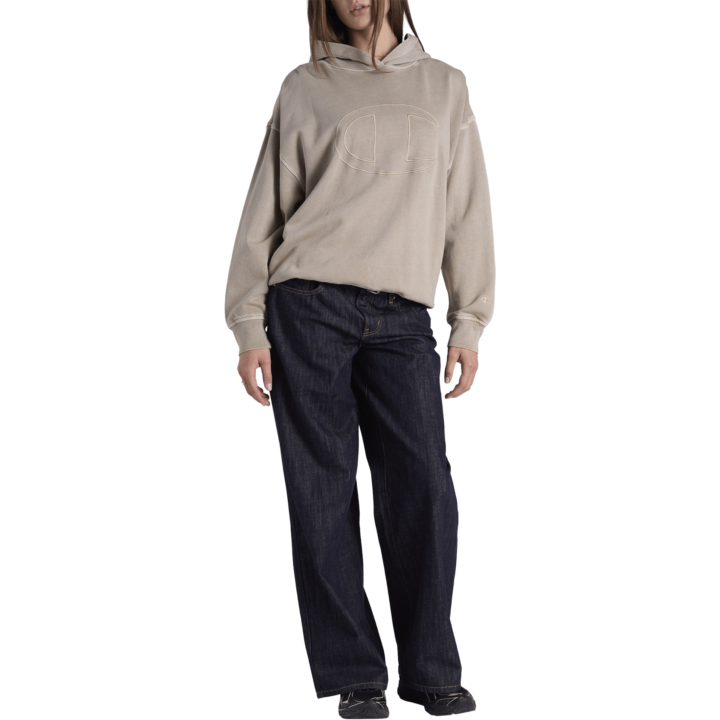 Womens Champion Rochester Vintage Wash Hoodie