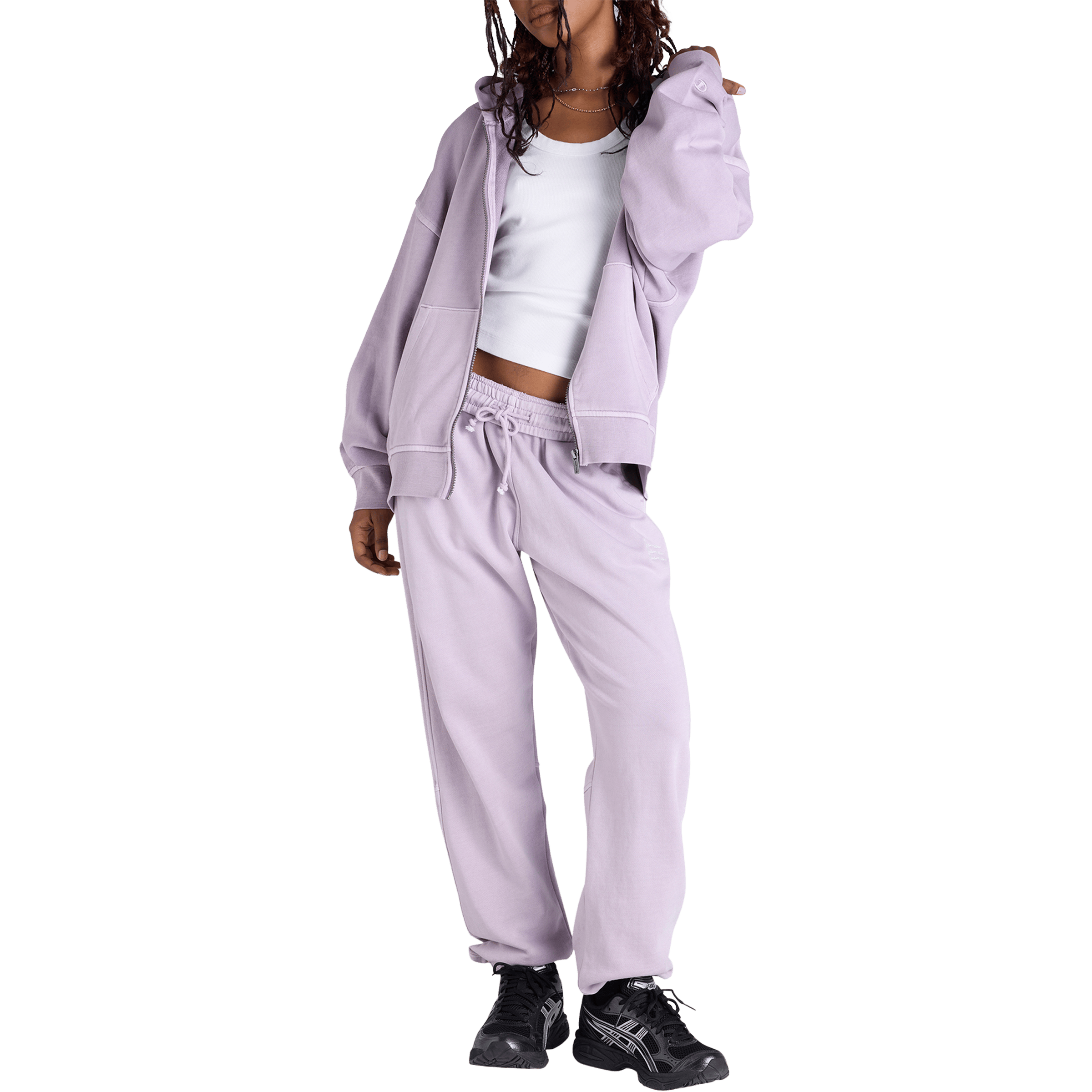 Womens Champion Rochester Vintage Wash Zip Hoodie