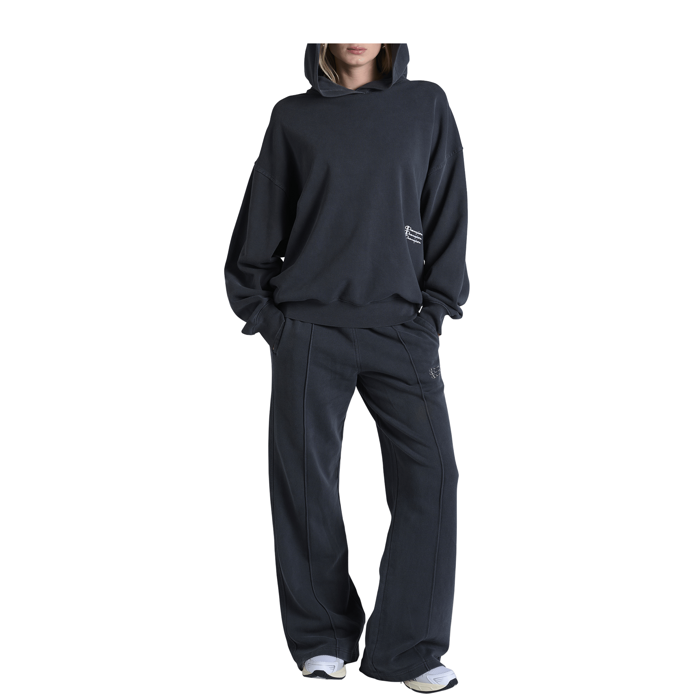 Womens Champion Rochester Vintage Wash Hoodie