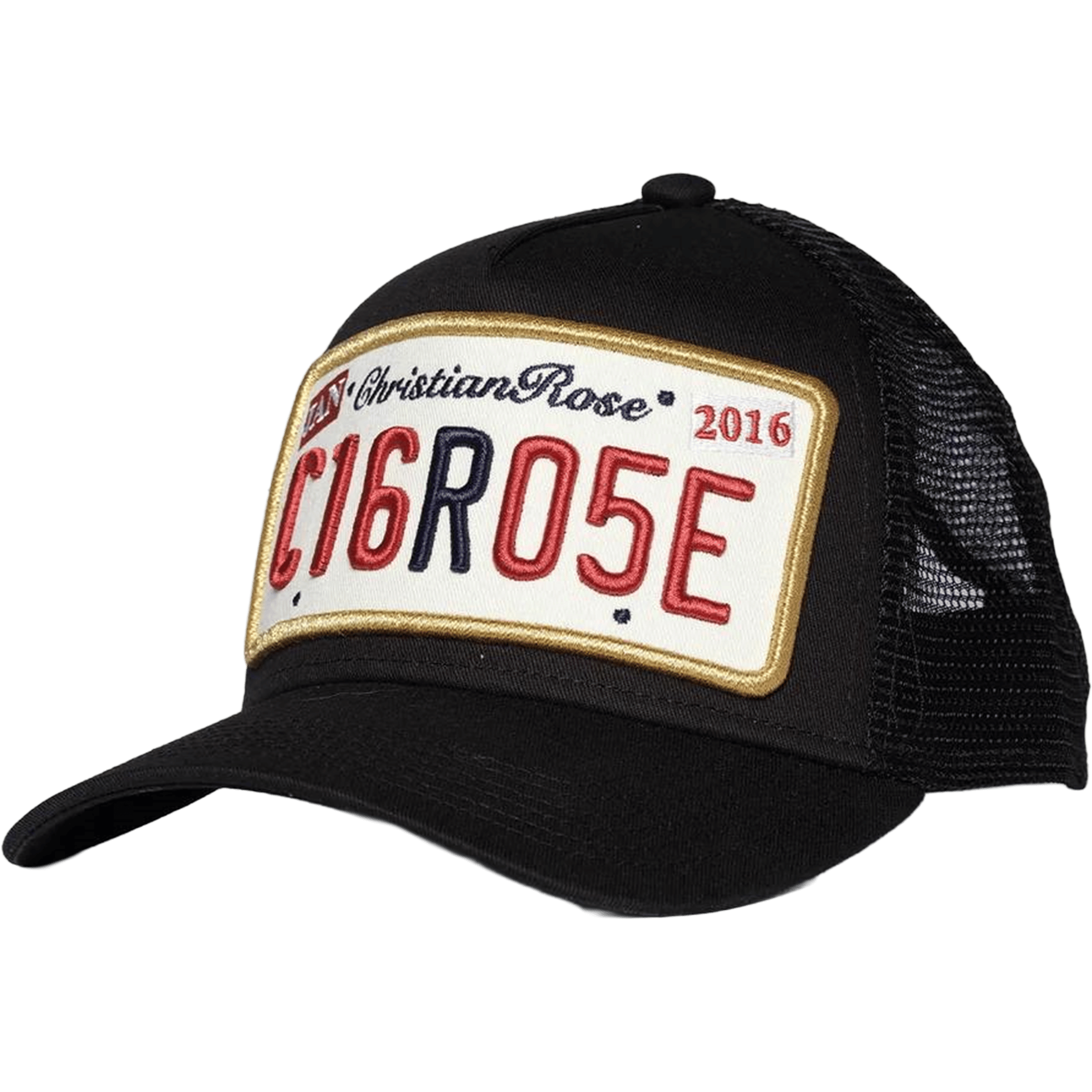 Christian Rose Private Plate Trucker Cap