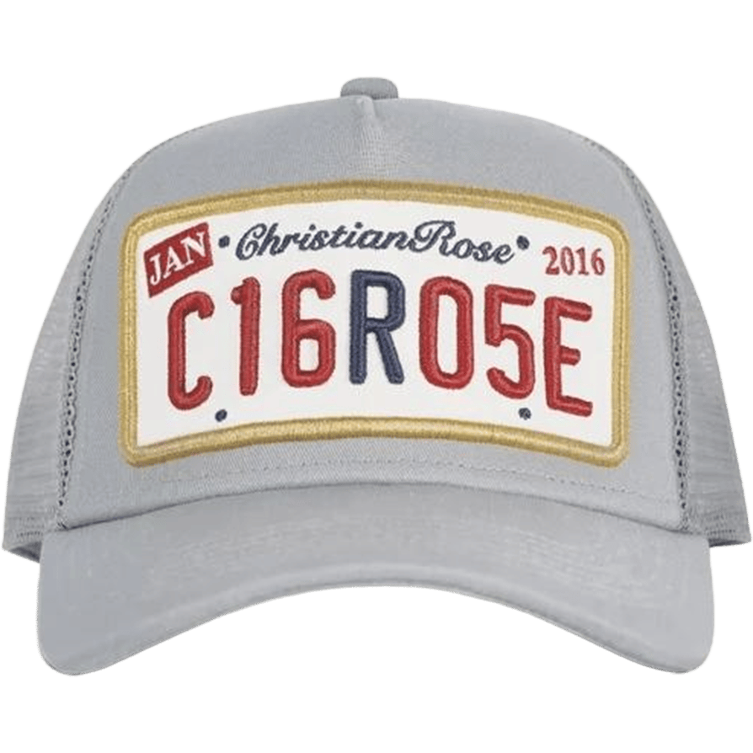 Christian Rose Private Plate Trucker Cap