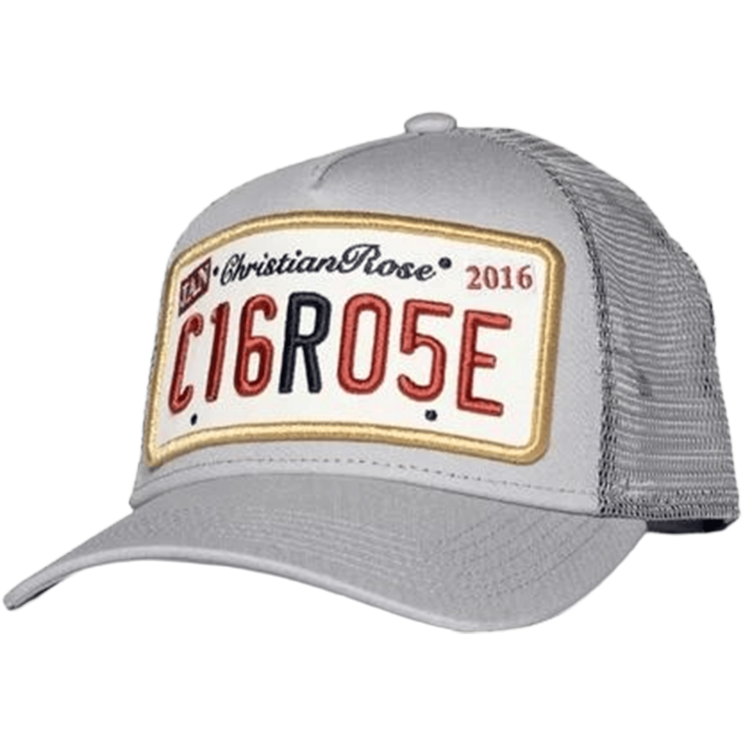 Christian Rose Private Plate Trucker Cap