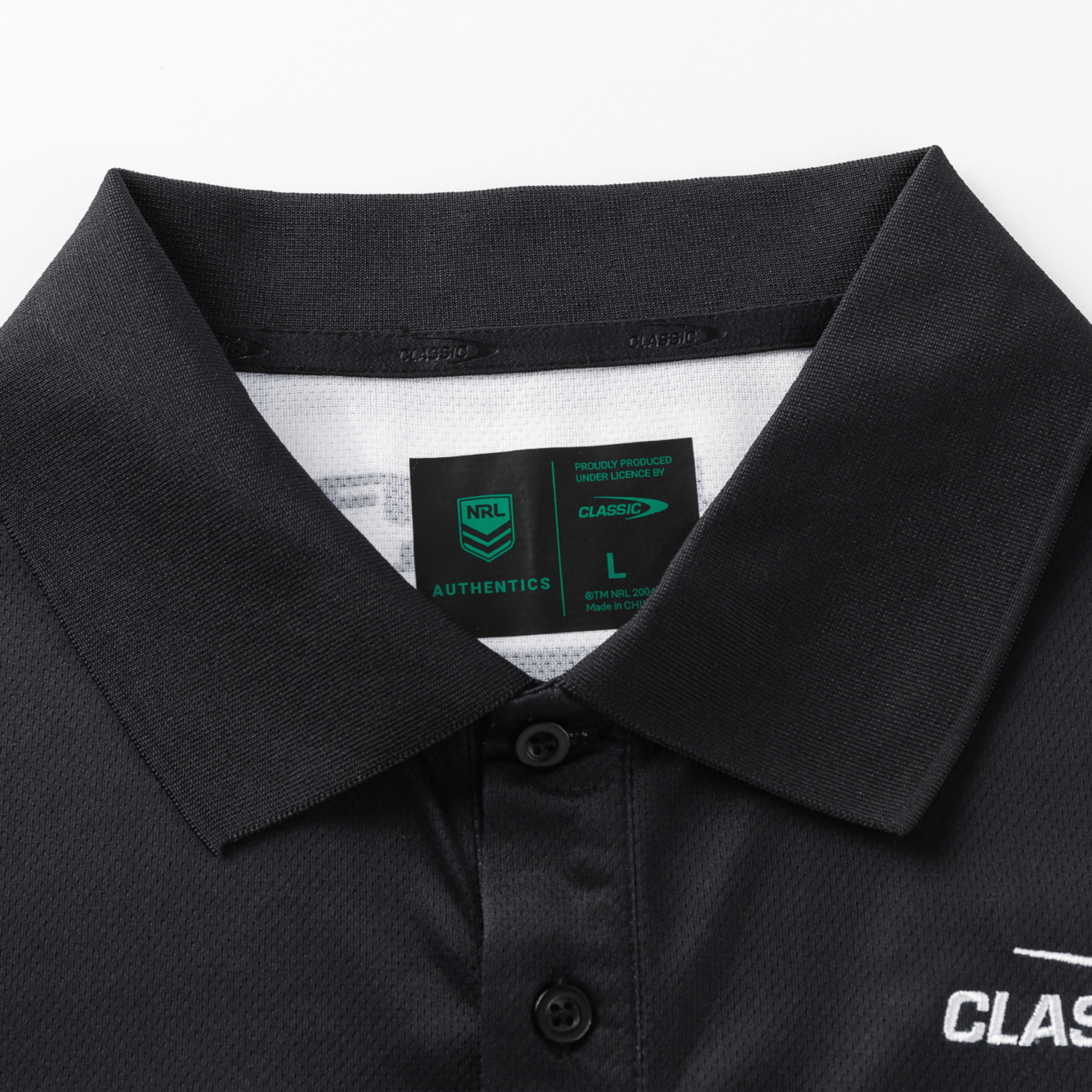 Mens Classic Sports NRL 2026 Cronulla Sharks Media Polo