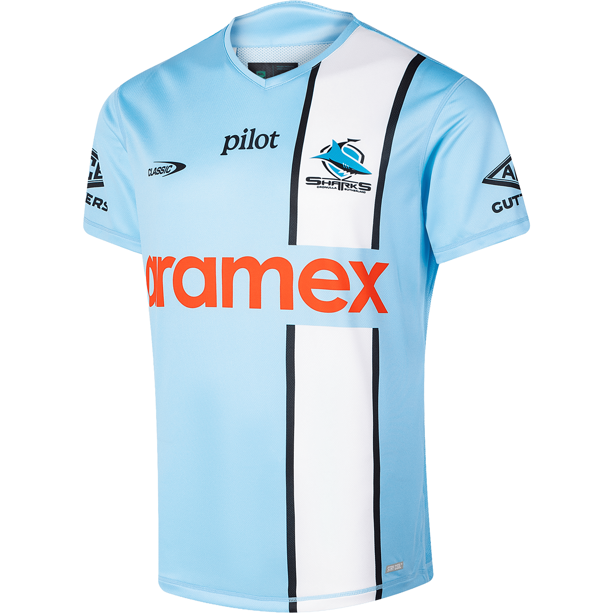 Mens Classic Sports NRL 2026 Cronulla Sharks Pro Training Tee