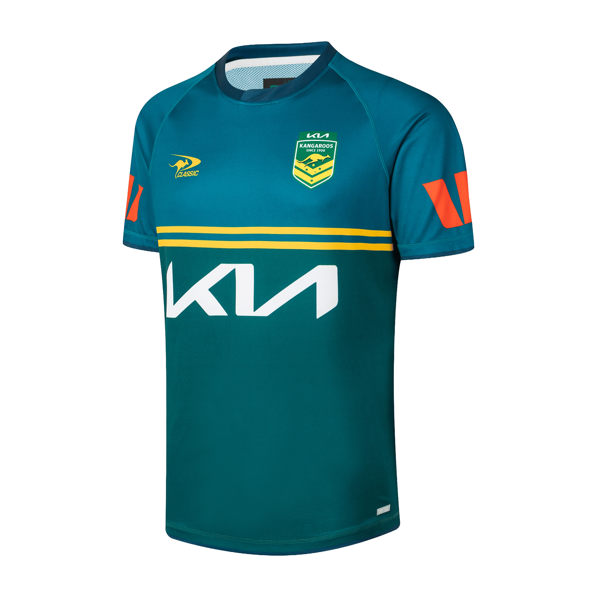 Mens Classic Sports RLWC 2026 Australian Kangaroos Pro Training Tee