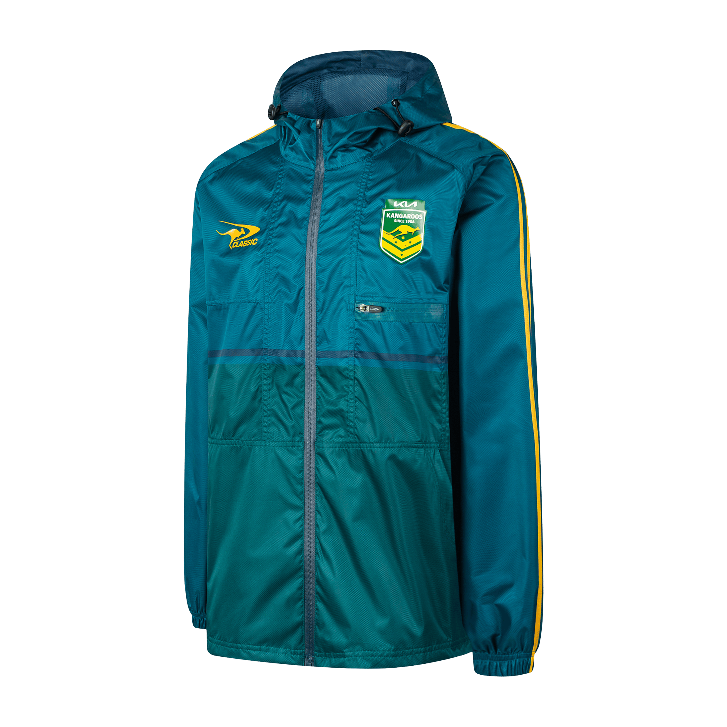 Mens Classic Sports RLWC 2026 Australian Kangaroos Weather Jacket