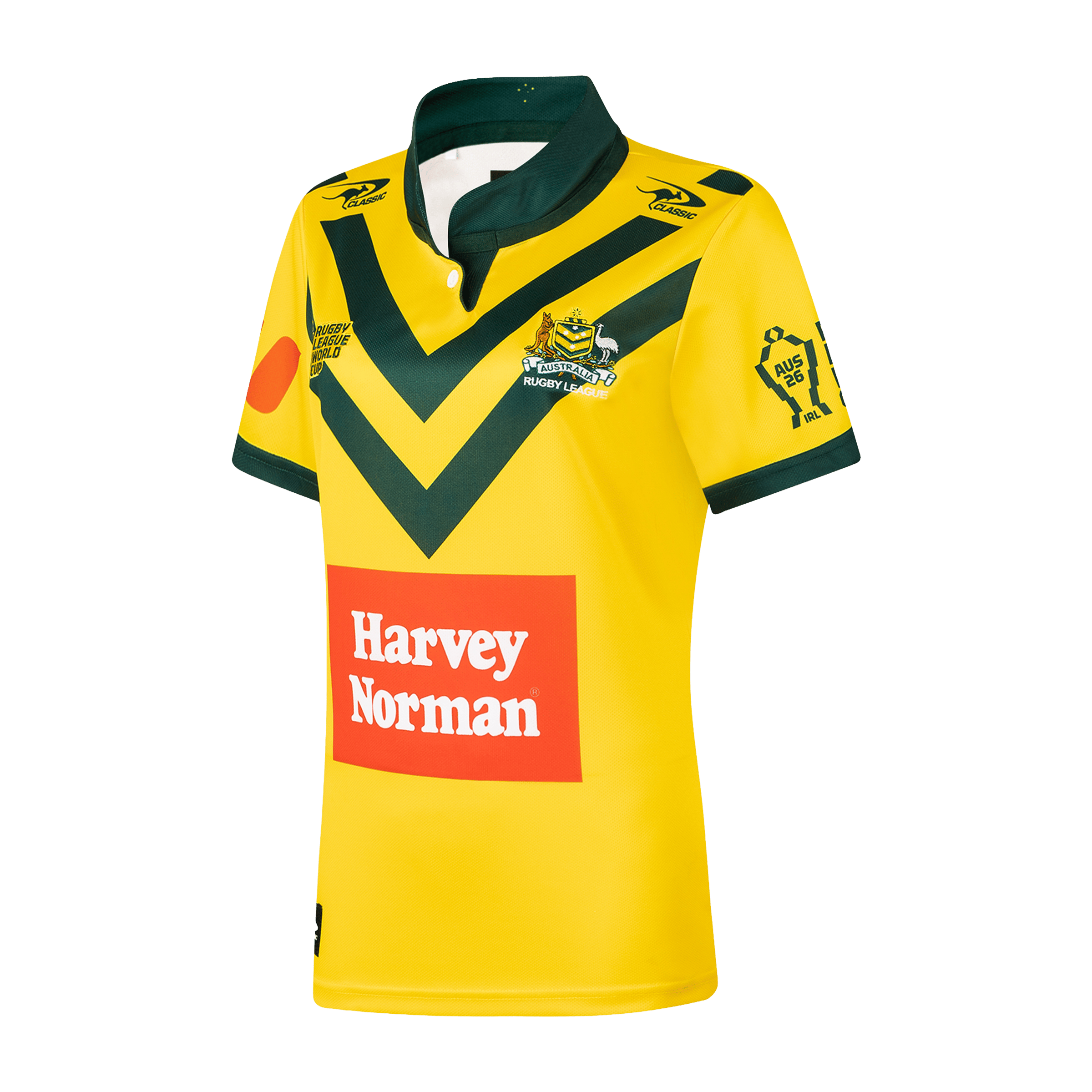 Womens Classic Sports RLWC 2026 Jillaroos Home Jersey