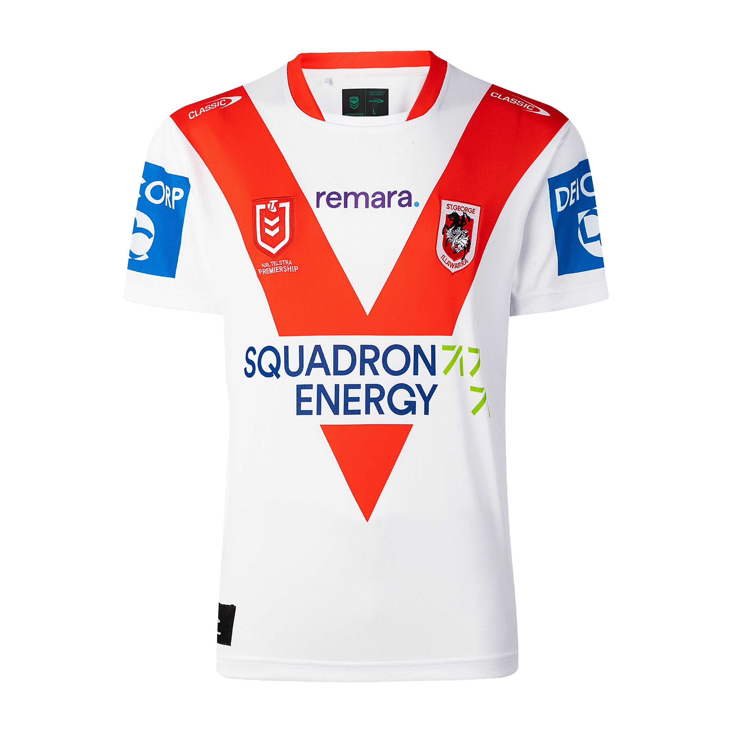 Mens Classic Sports NRL 2026 St. George Illawarra Dragons Home Jersey