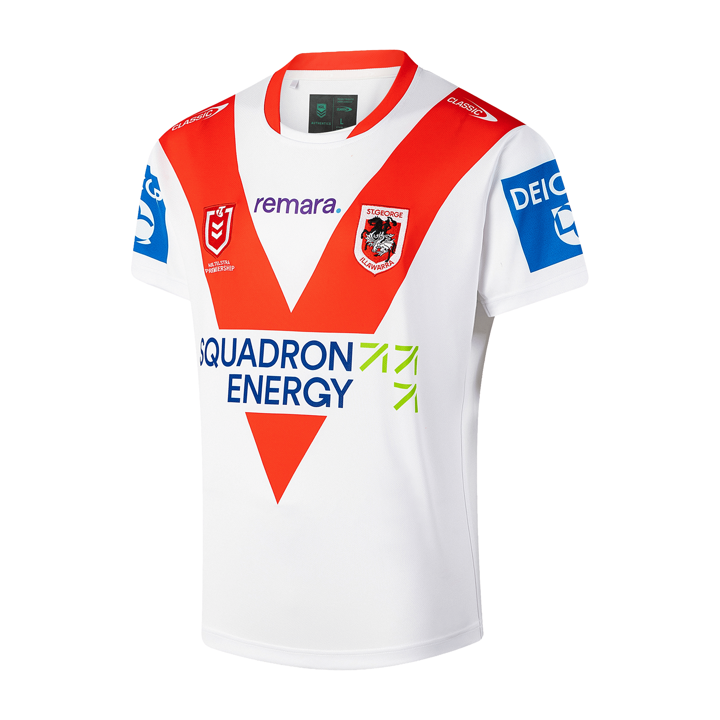 Mens Classic Sports NRL 2026 St. George Illawarra Dragons Home Jersey
