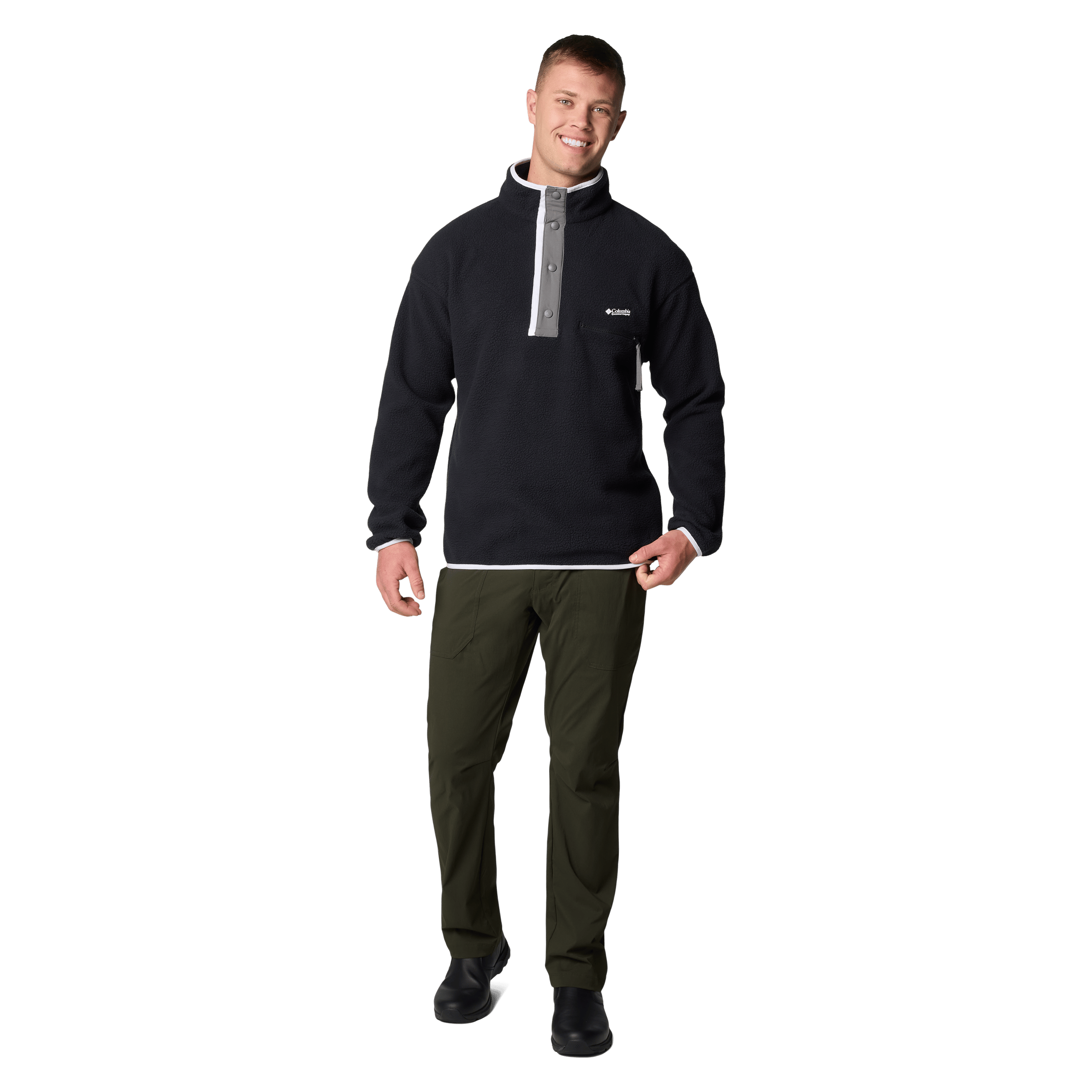 Mens Columbia Helvetia™ II Half Snap Fleece Pullover