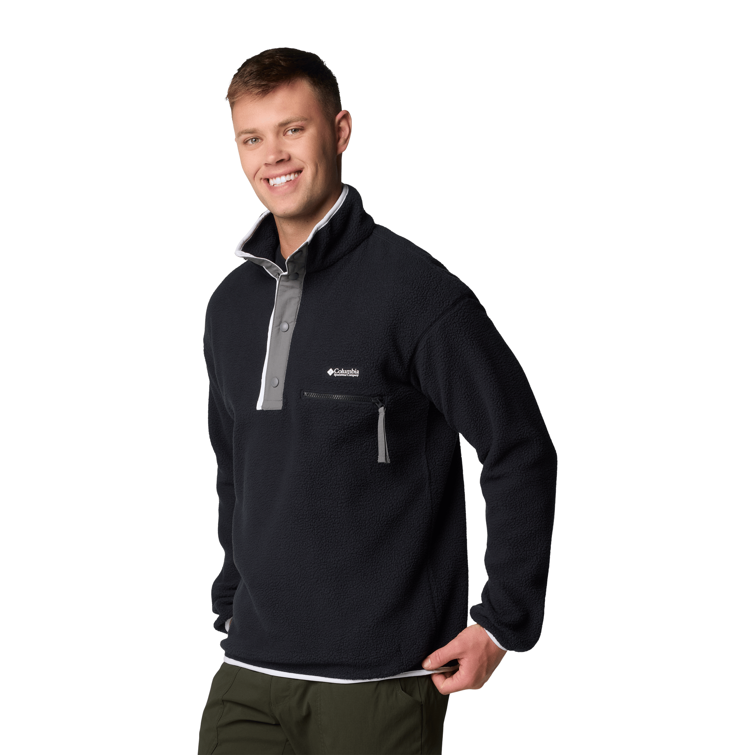 Mens Columbia Helvetia™ II Half Snap Fleece Pullover