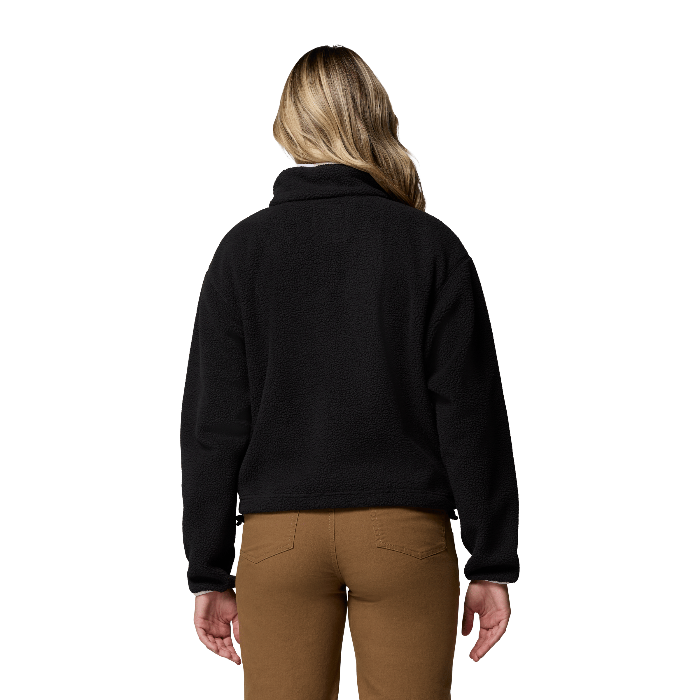 Womens Columbia Helvetia™ II Cropped Half Snap Fleece Pullover
