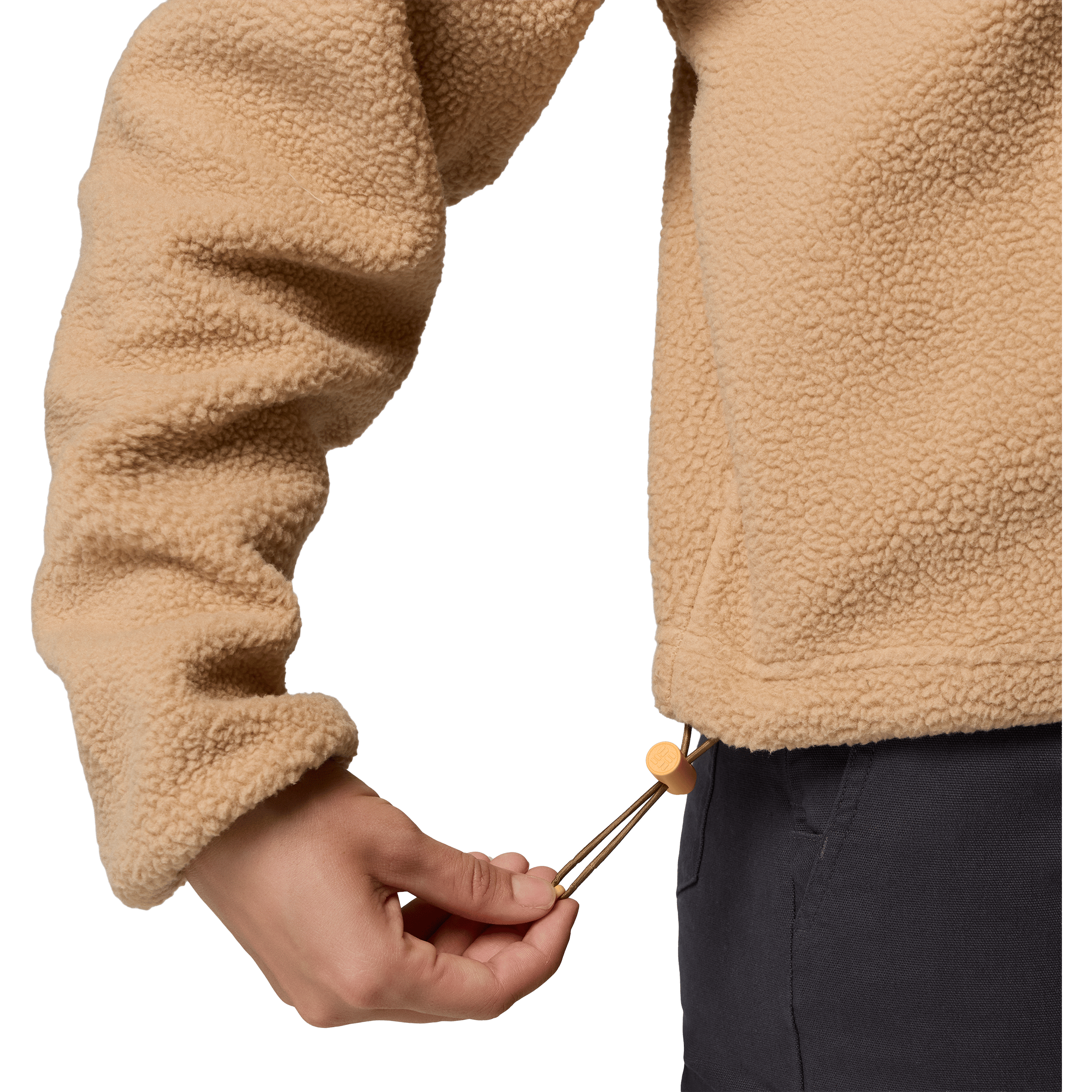Womens Columbia Helvetia™ II Cropped Half Snap Fleece Pullover
