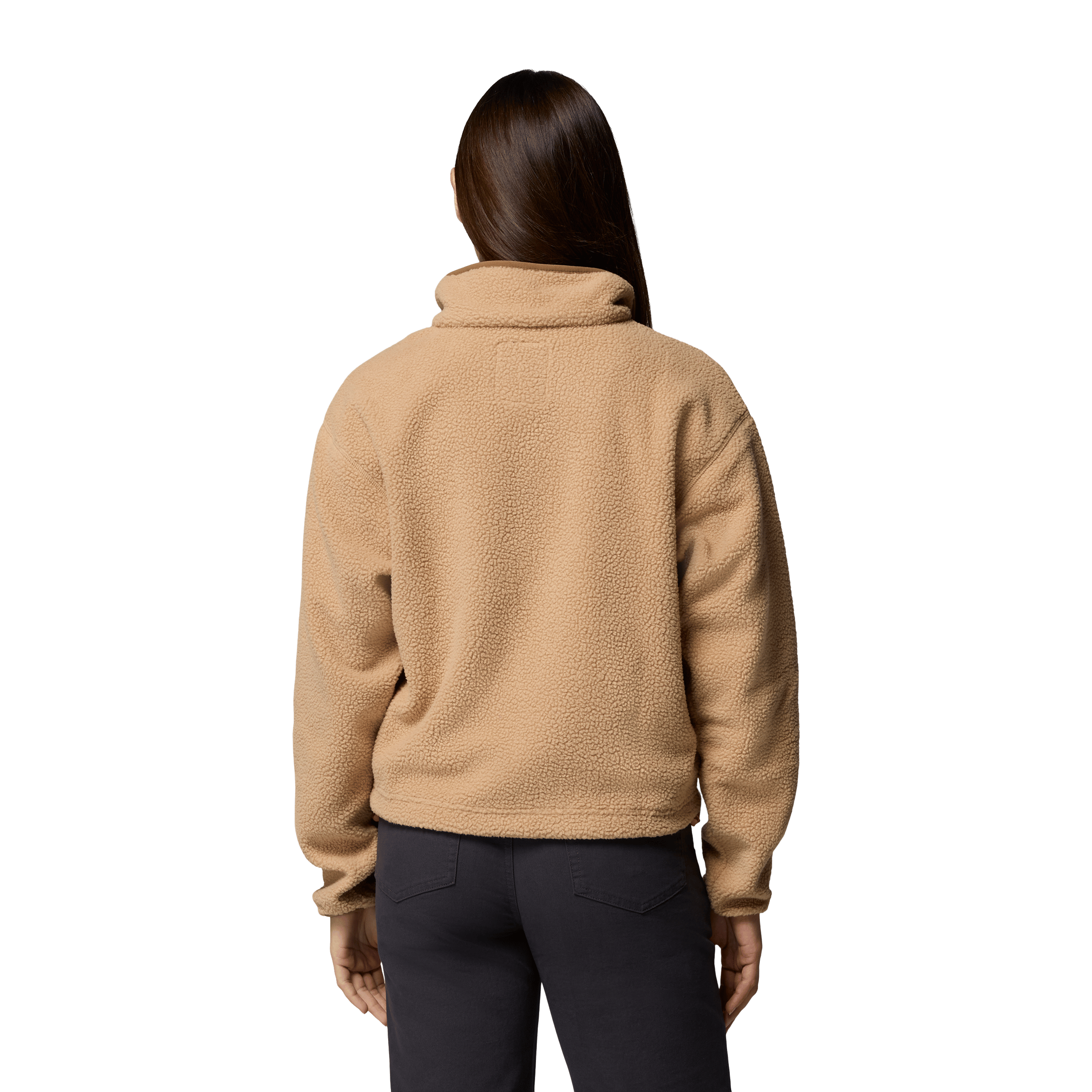 Womens Columbia Helvetia™ II Cropped Half Snap Fleece Pullover
