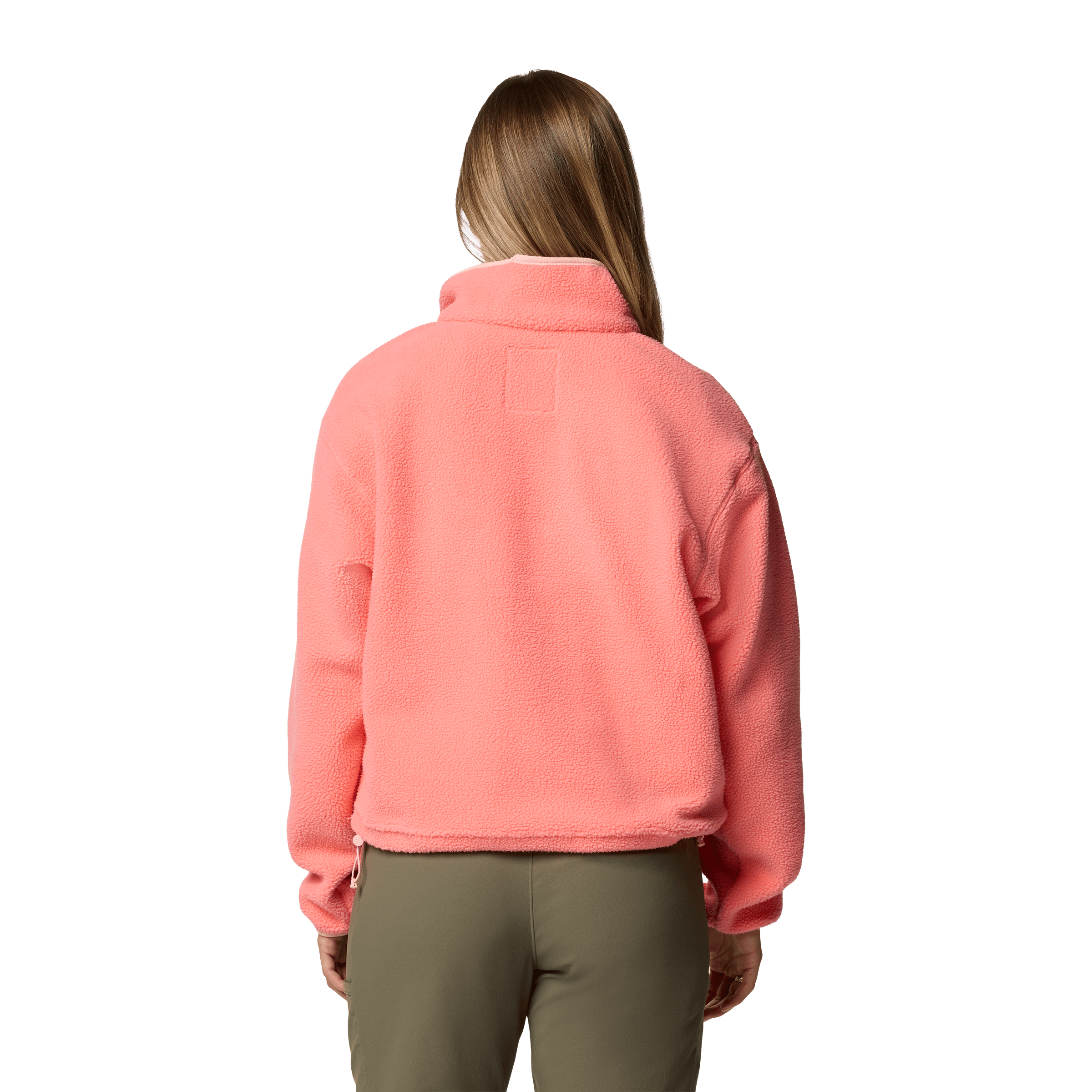 Womens Columbia Helvetia™ II Cropped Half Snap Fleece Pullover