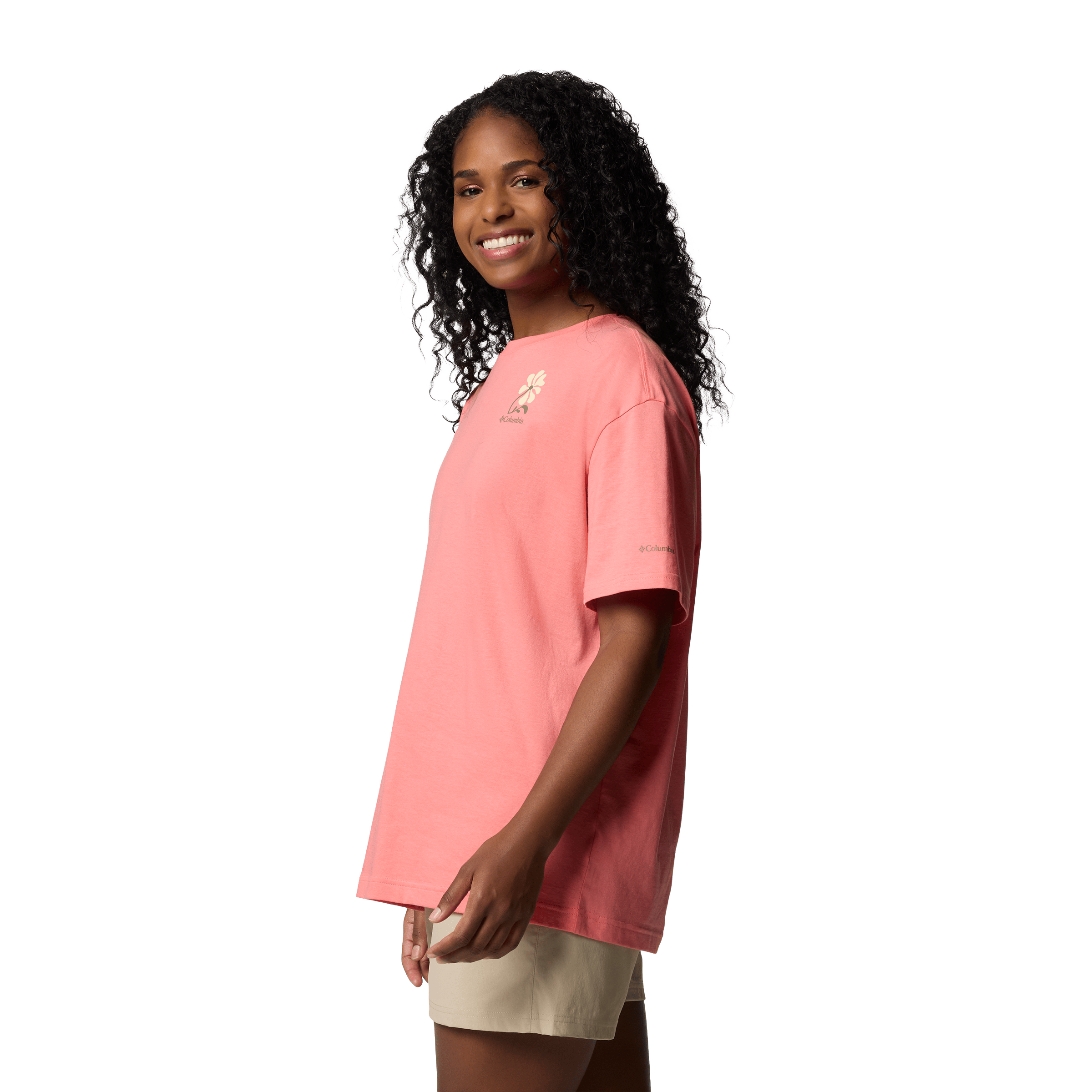 Womens Columbia Rolling Bend™ Graphic Oversized Tee