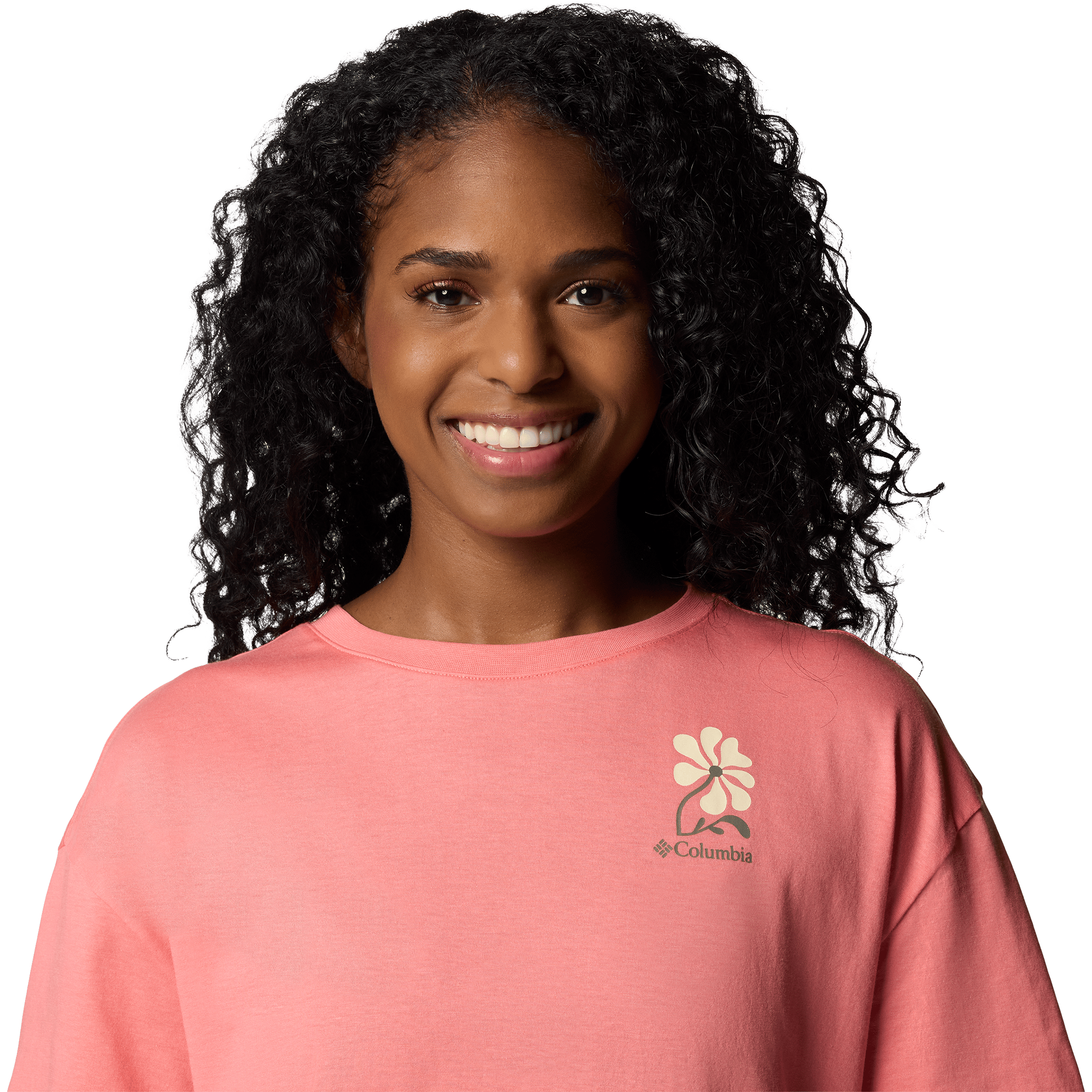 Womens Columbia Rolling Bend™ Graphic Oversized Tee