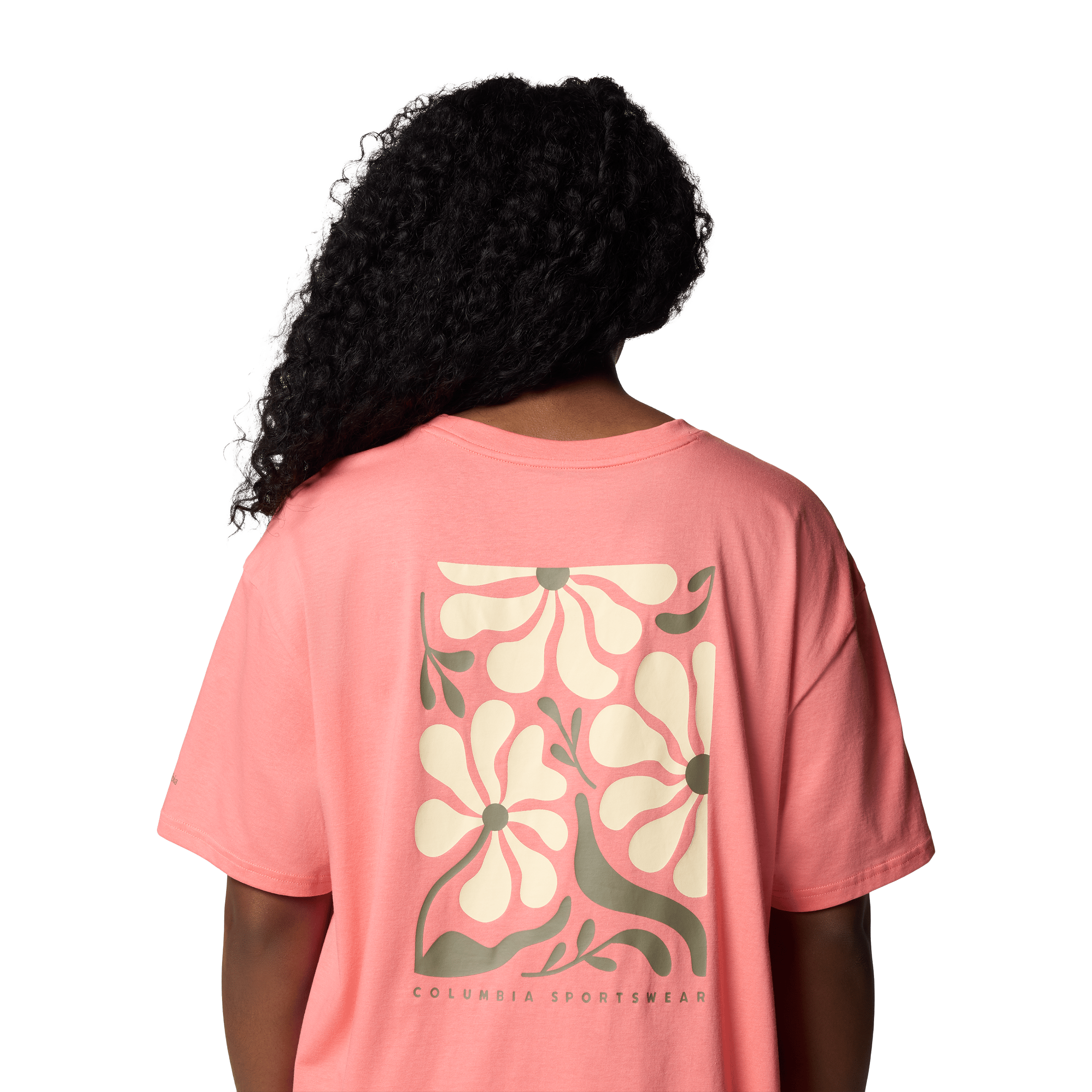 Womens Columbia Rolling Bend™ Graphic Oversized Tee