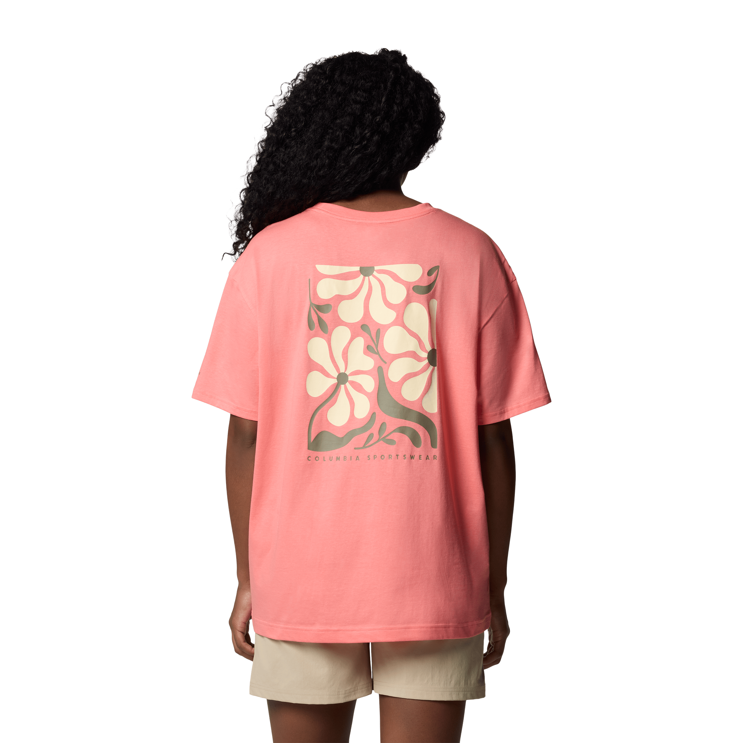 Womens Columbia Rolling Bend™ Graphic Oversized Tee