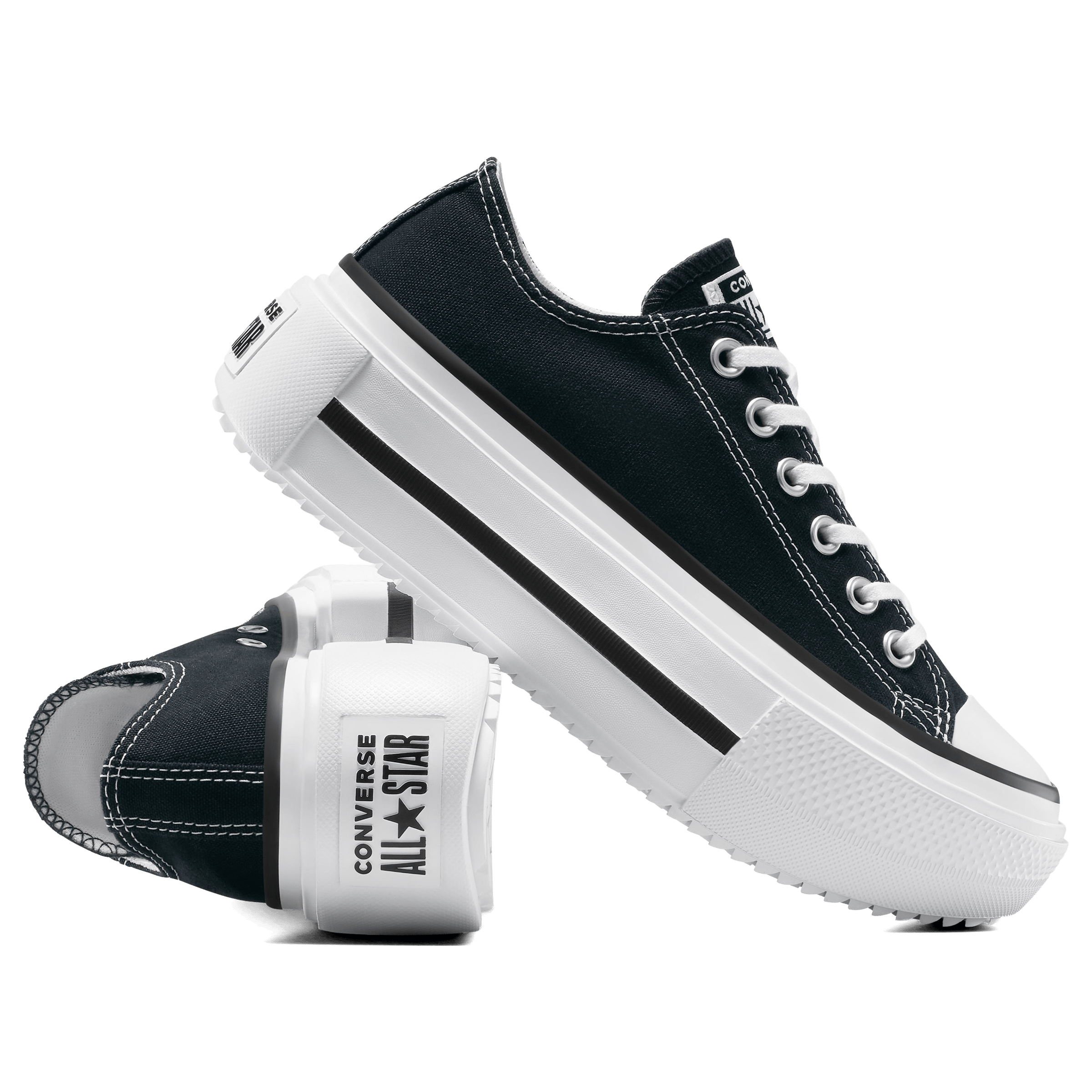 Unisex Converse Chuck Taylor All Star Lift Double Stack Low-Top Shoes