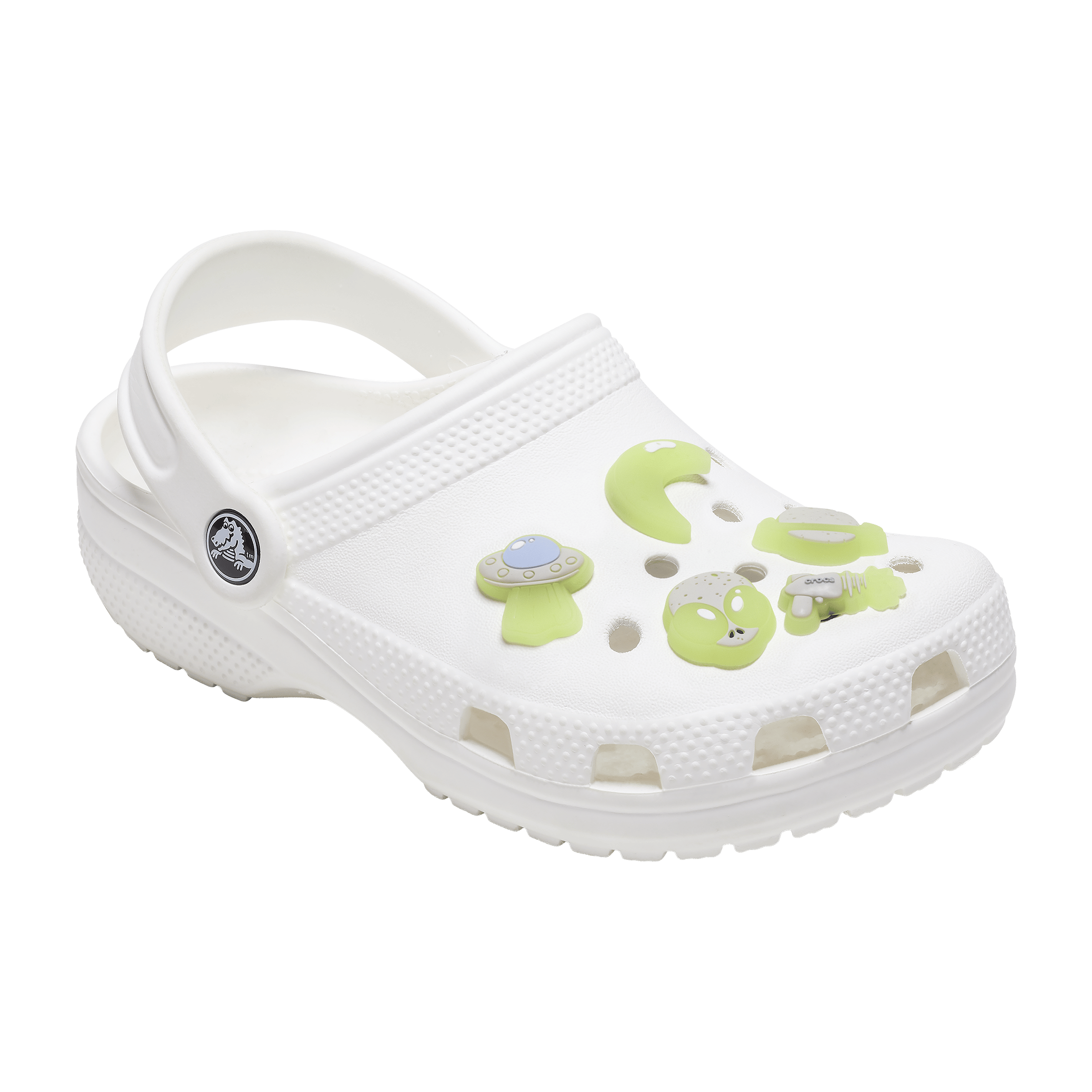 Crocs Accessories Glow in the Dark Space (5pk) Jibbitz Charms