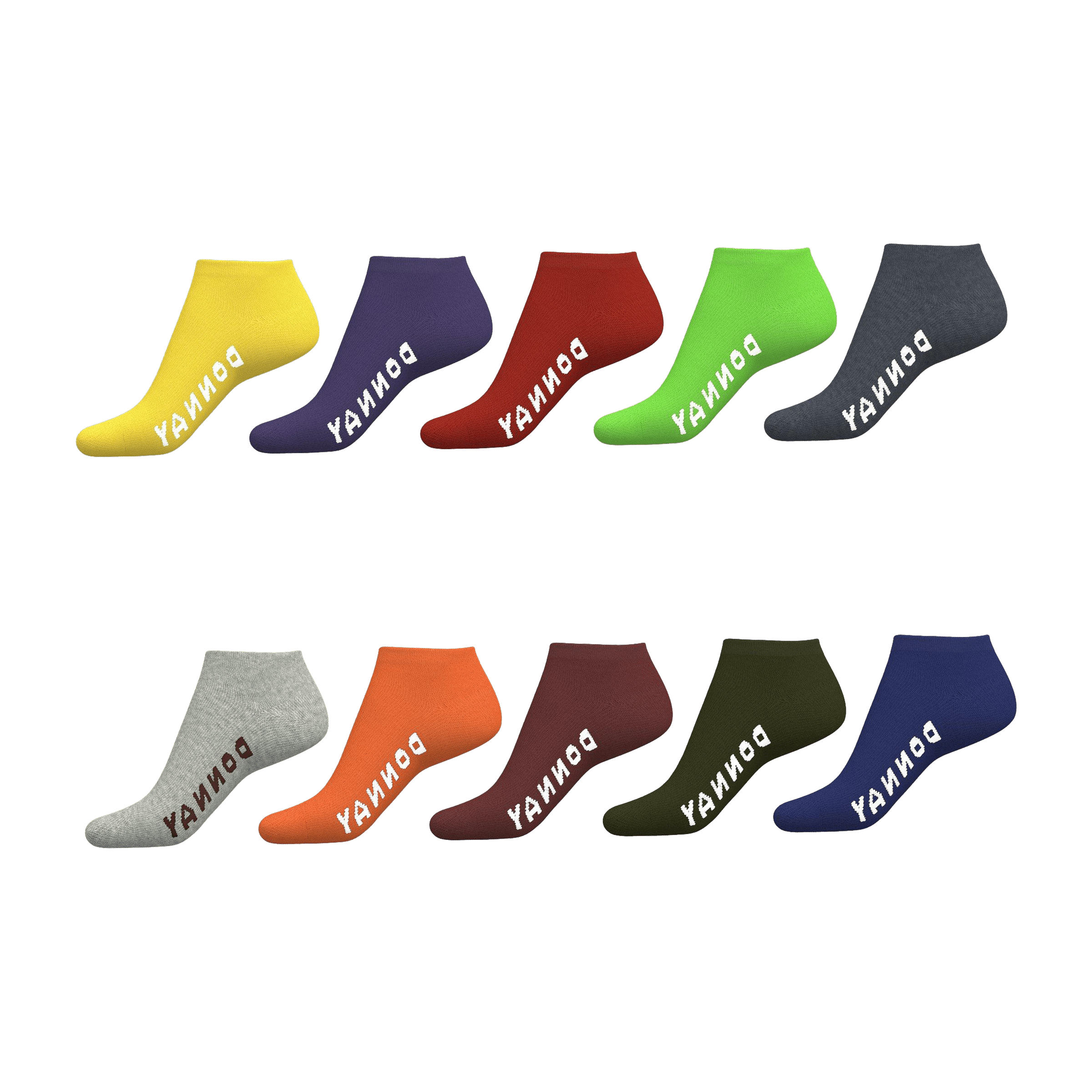 Kids Donnay (10pk) Trainer Socks - UK C8-C13 (US C8.5-C13.5)