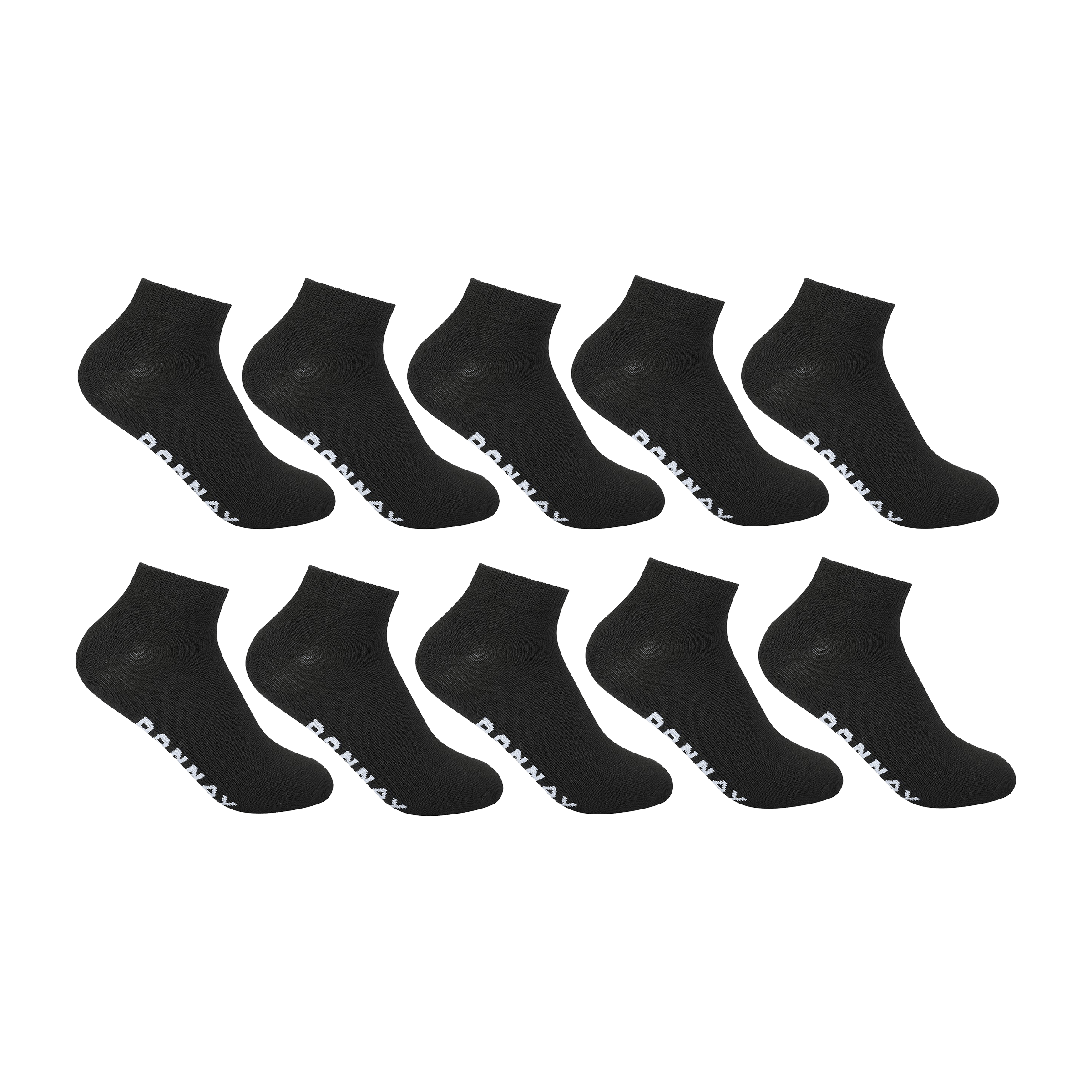 Unisex Donnay (10pk) Trainer Socks - UK 7-11 (US 7.5-12)
