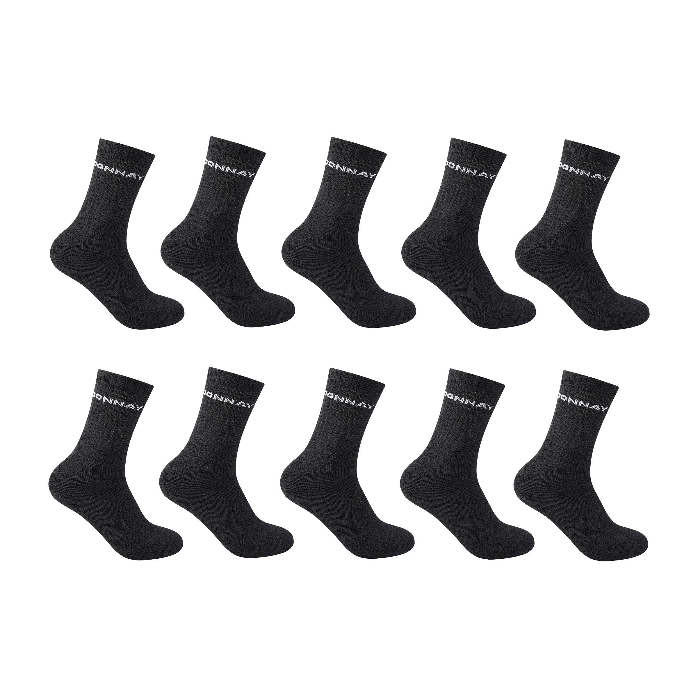 Unisex Donnay Quarter (10pk) Socks - UK C8-C13 (US C8.5-C13.5)