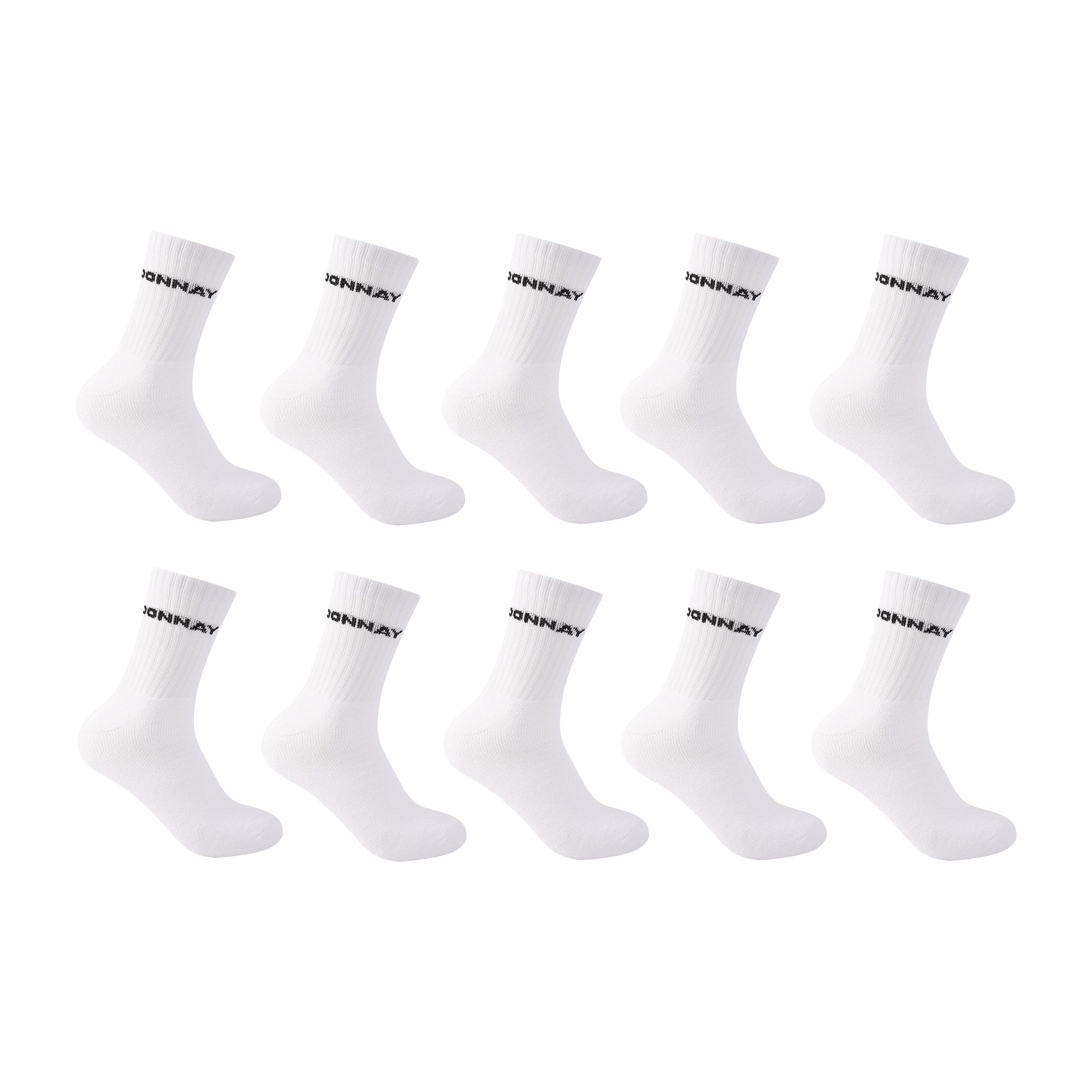 Unisex Donnay Quarter (10pk) Socks Plus Size - UK 12+ (US 13+)