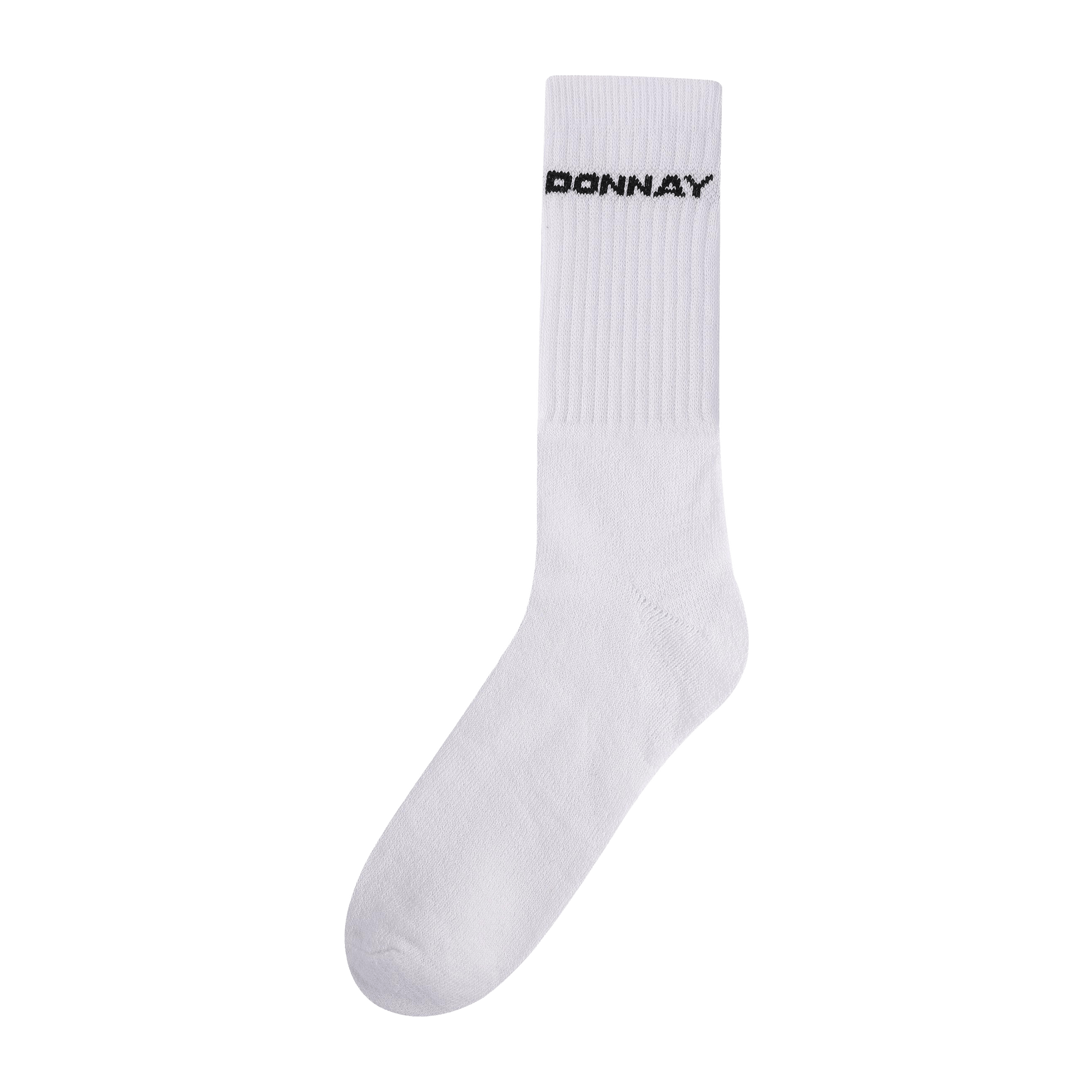 Unisex Donnay Crew (10pk) Socks Plus Size - UK 12+ (US 13+)